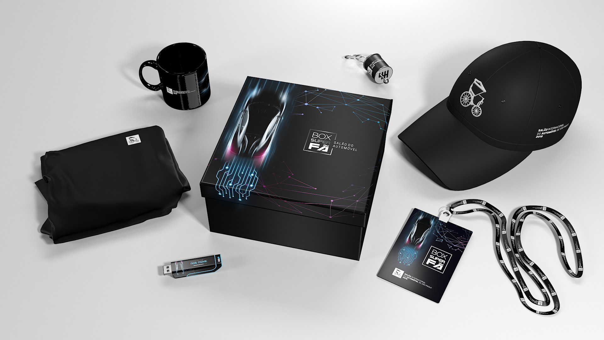 Kit do Salão do Automóvel 2018