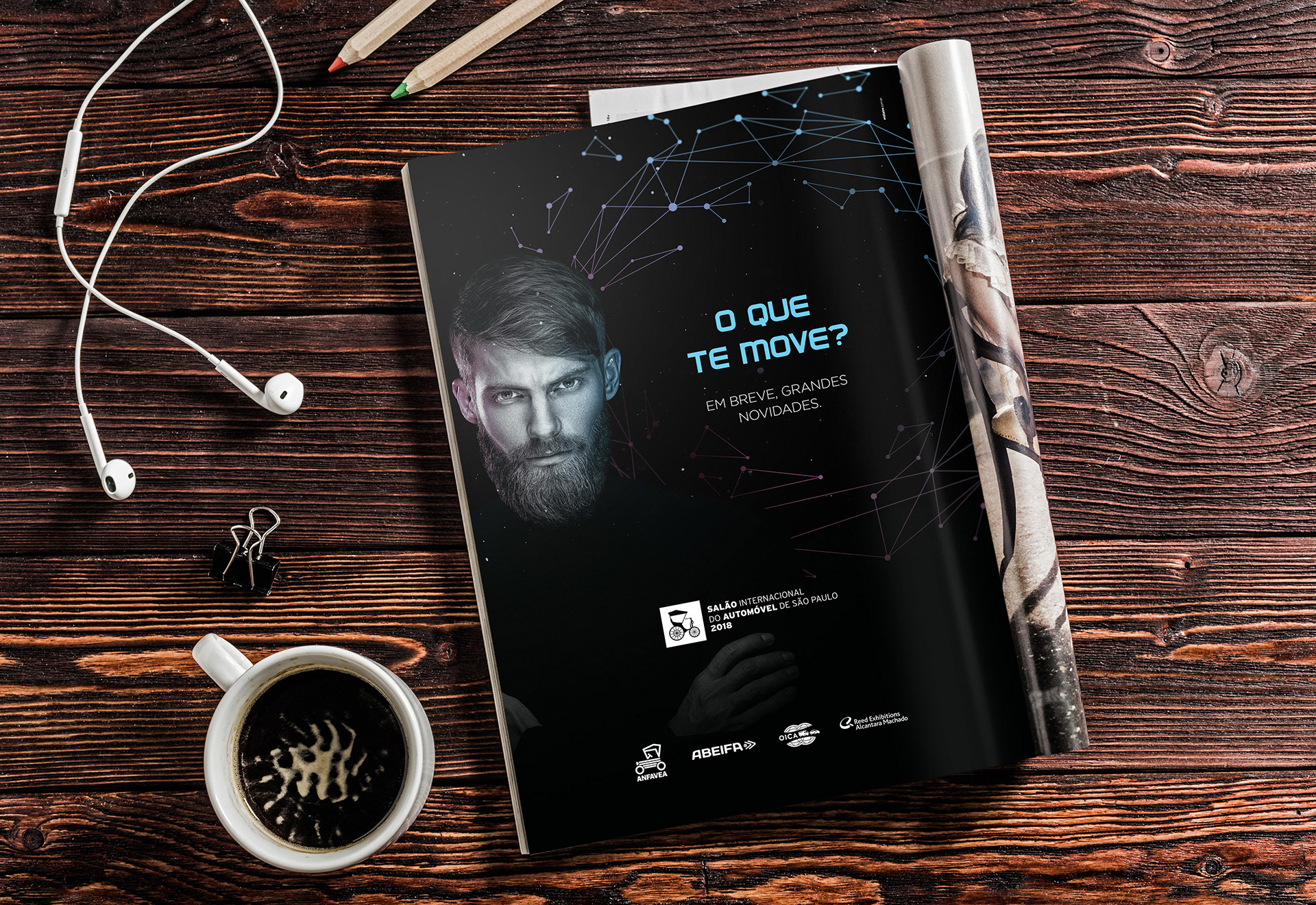 Anúncio do Salão do Automóvel 2018