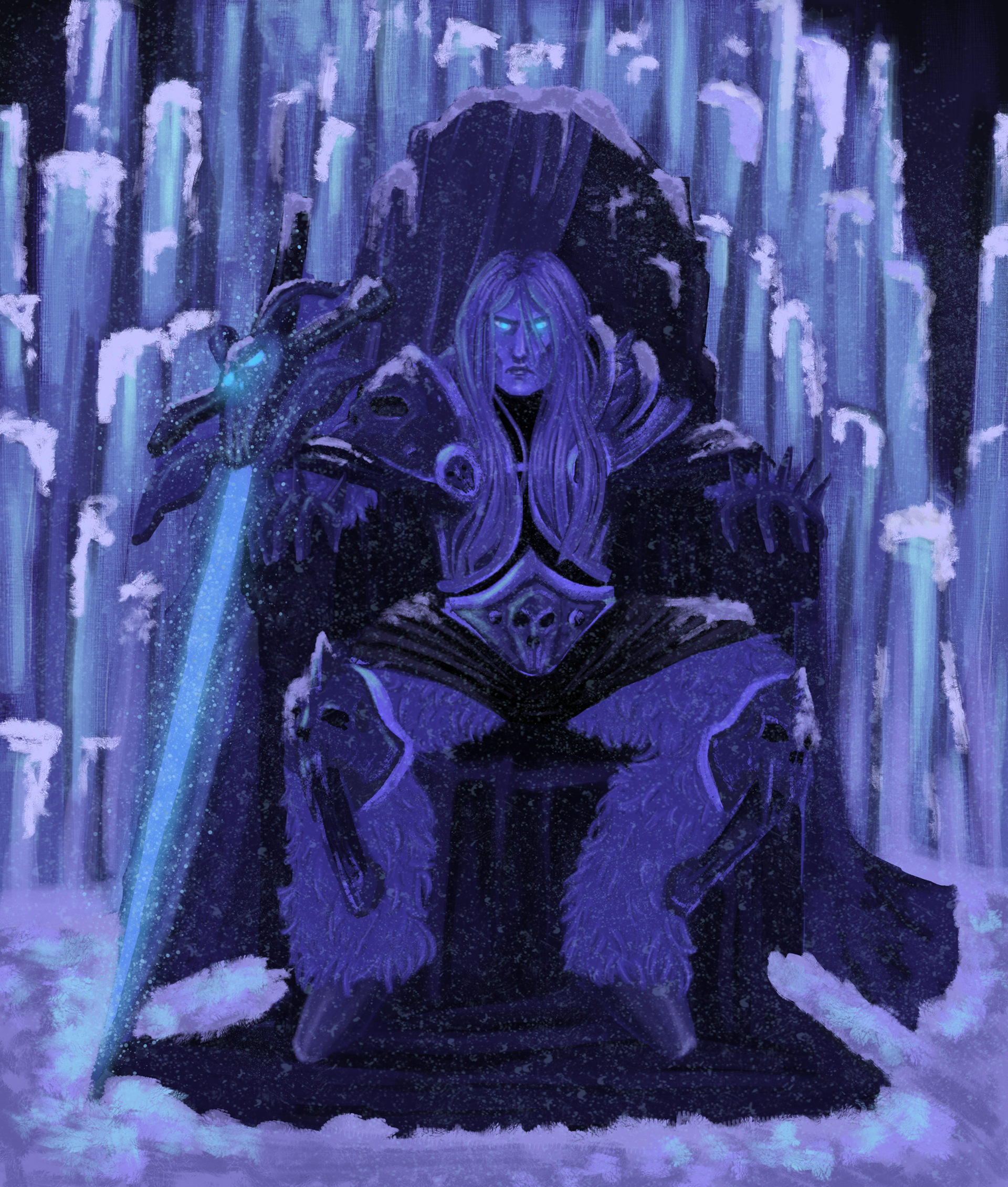 Character from World of warcraft fan art