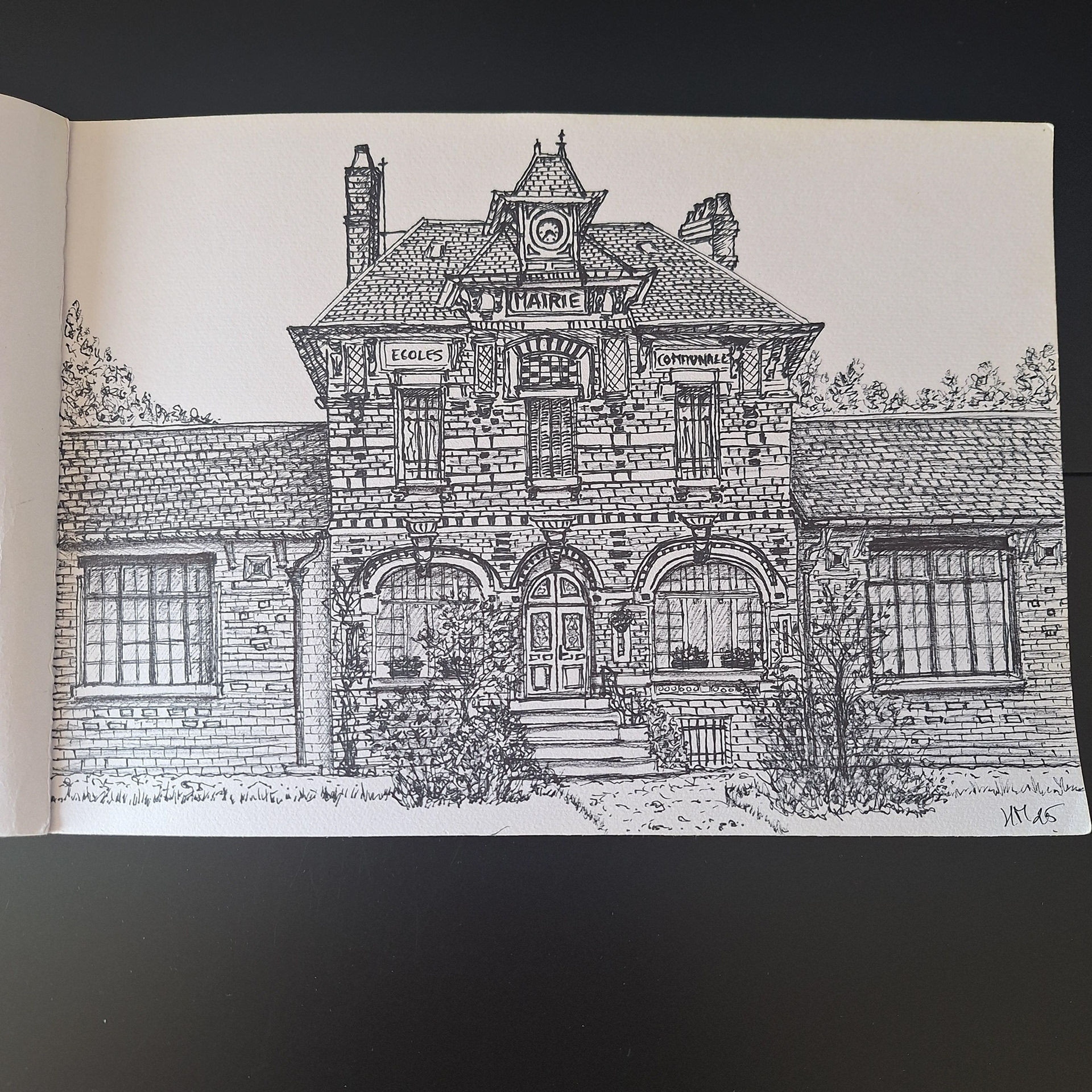 La mairie de Vattetot sur Mer