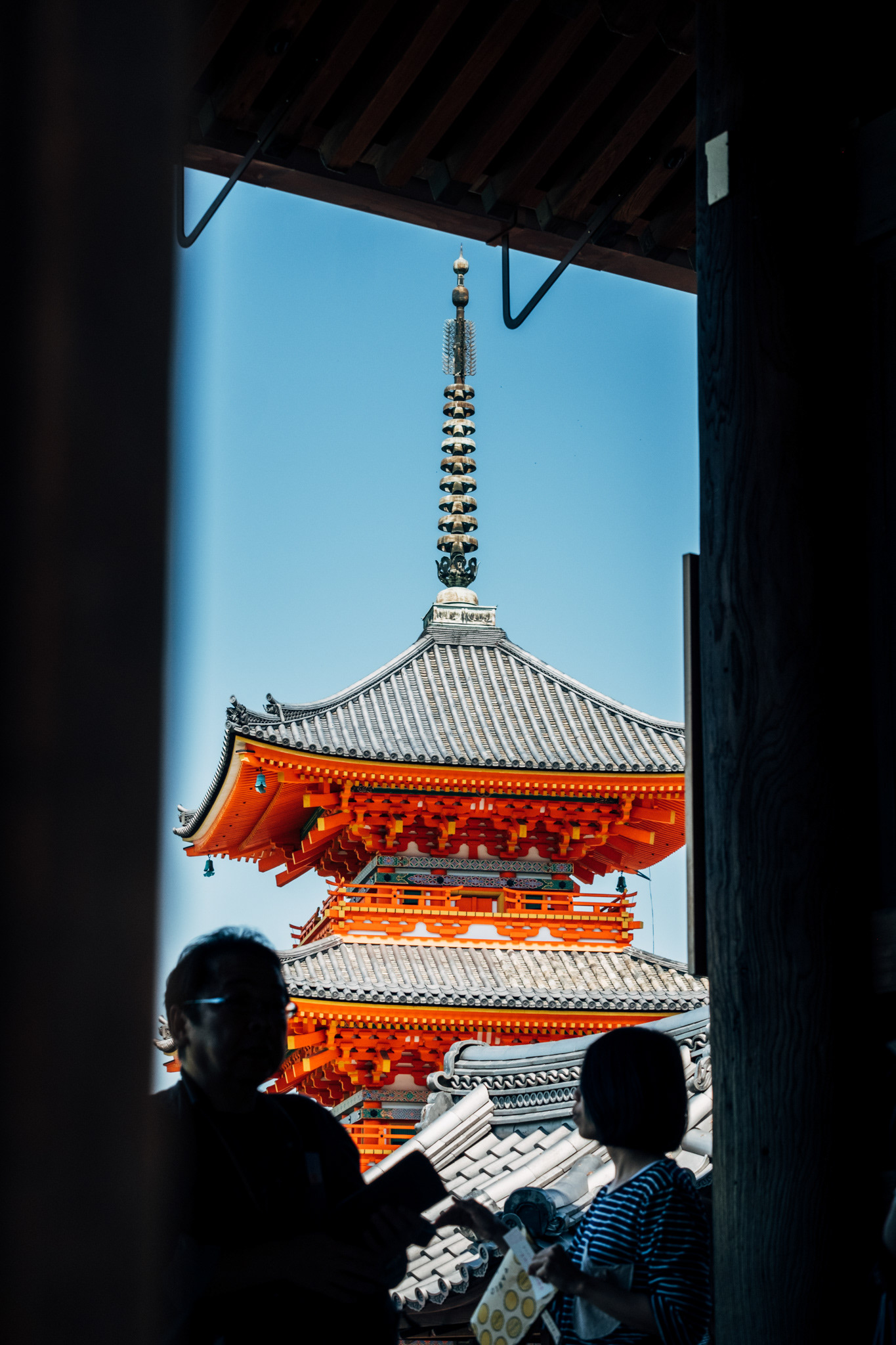 三重塔 – Sanju-to in Kiyomuzu-dera, Kyoto