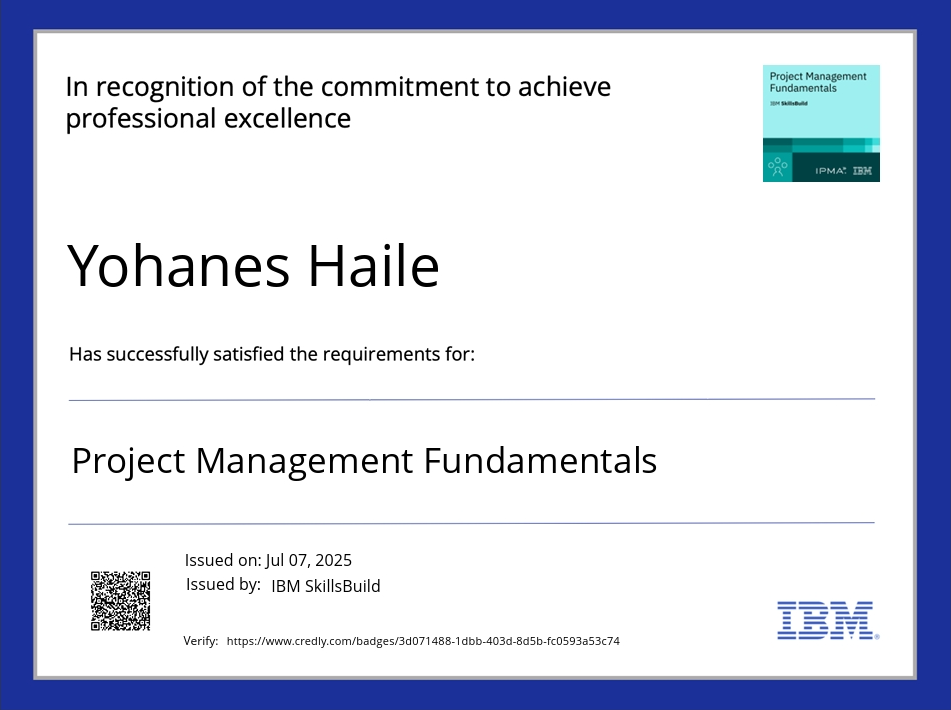 Project Management Fundamentals