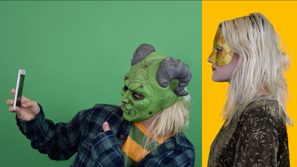 Production still of I, Selfie