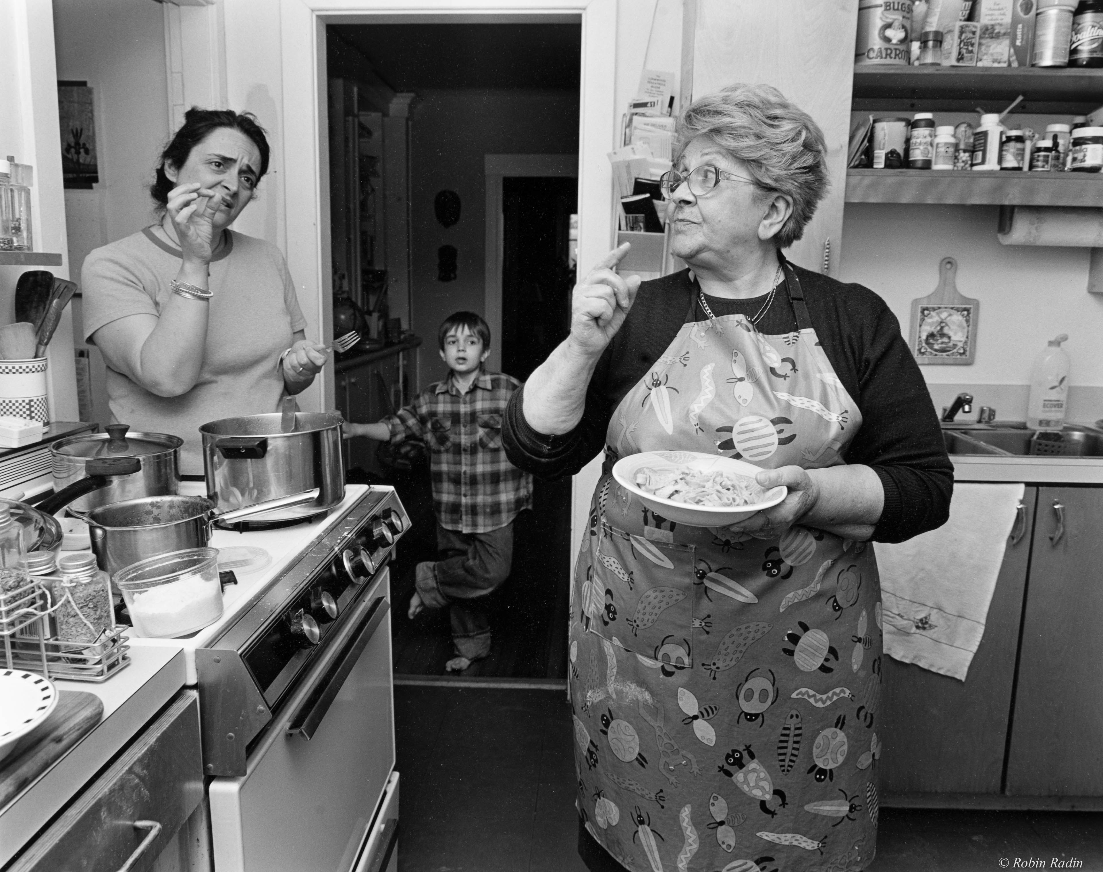 Testing For Seasoning, Jamaica Plain, MA. from the book, Breaking Bread: Recipes and Stories From Immigrant Kitchens, by Lynne Christy Anderson with photos by Robin Radin.