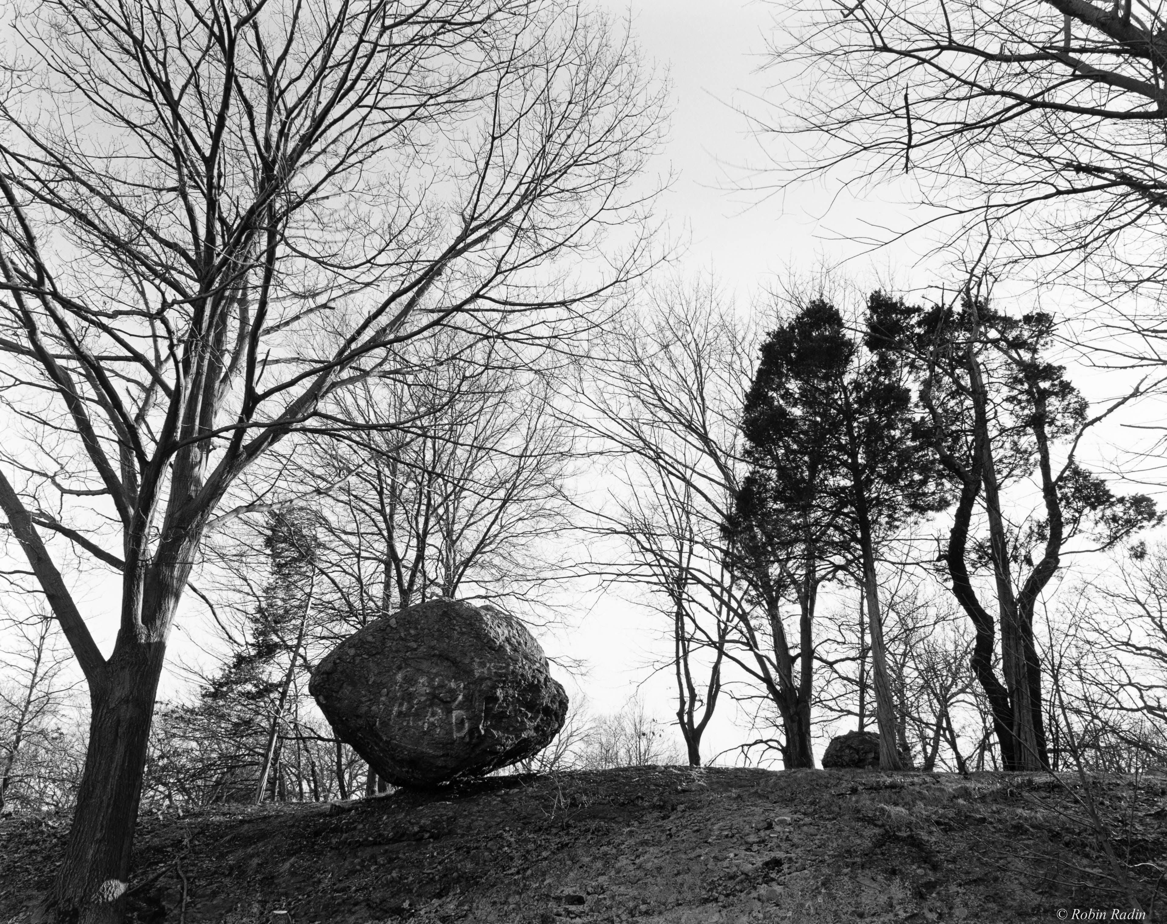 Balance Rock, Franklin Park, Jamaica Plain, MA.