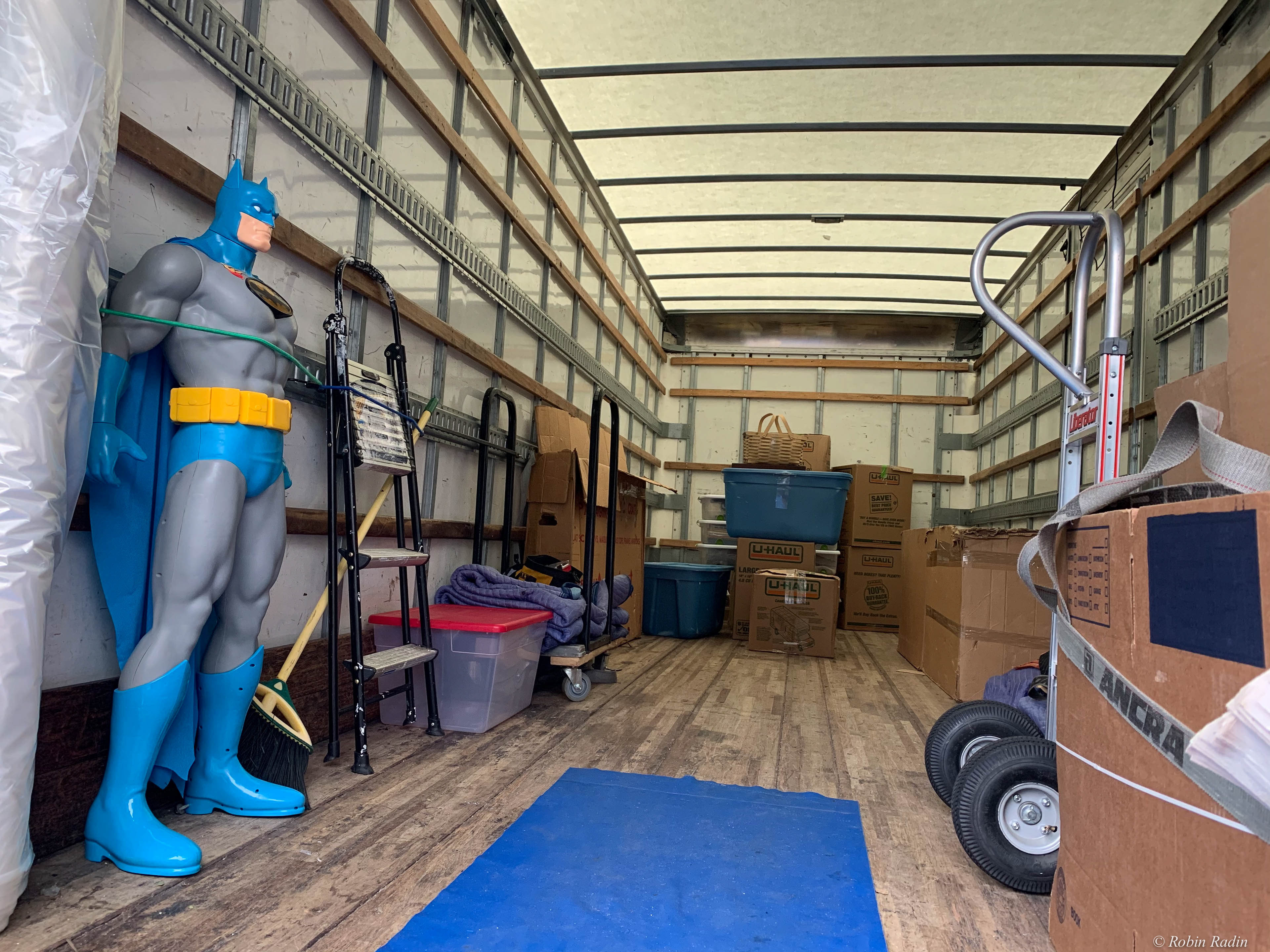 Moving Day For Batman, Jamaica Plain, MA