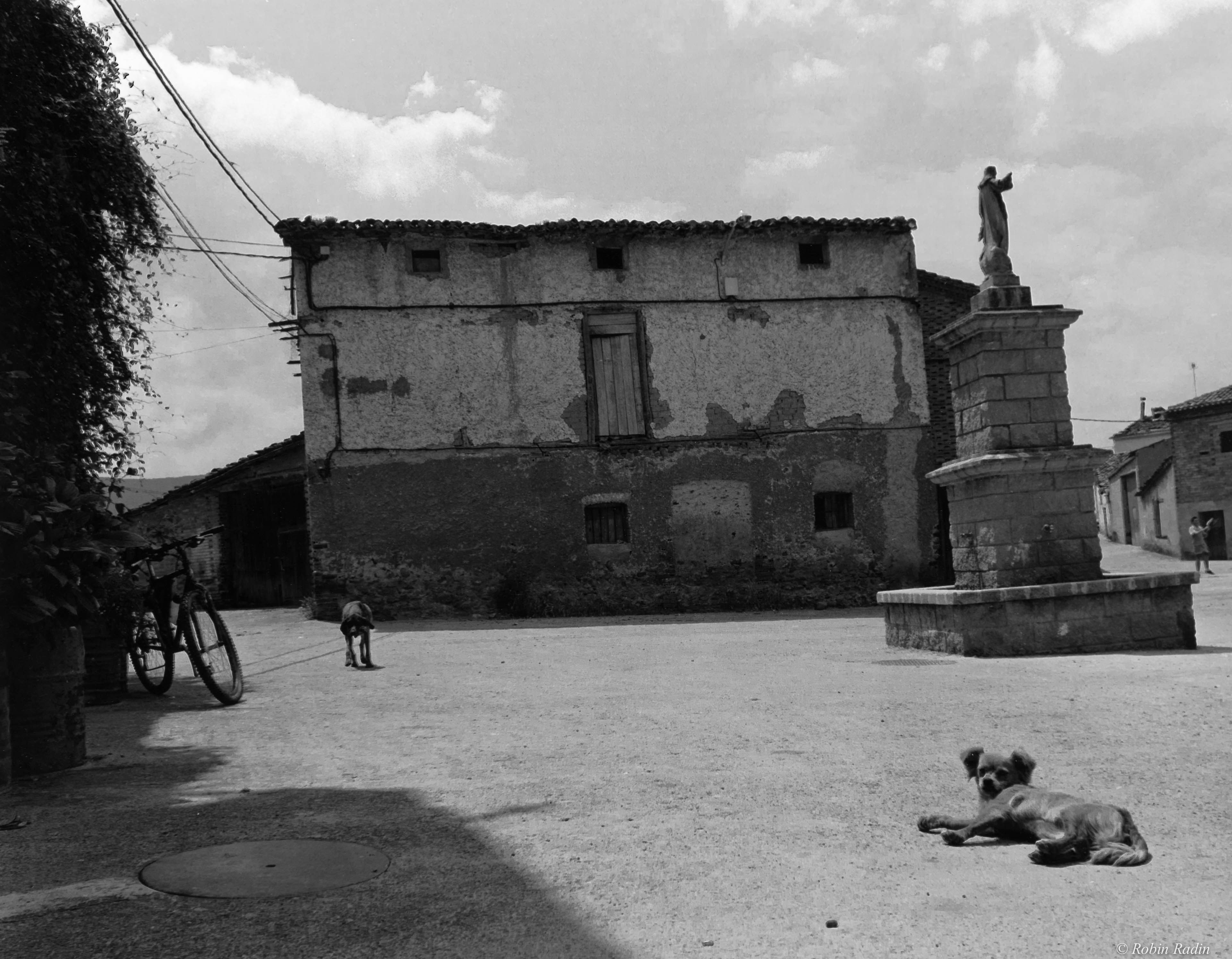 Village Plaza, La Rioja, Spain.