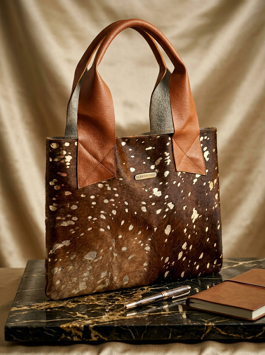 Bolso cuero de pelo · $ 380.000