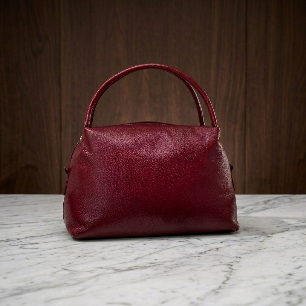 Bolso de cuero rojo · $ 280.000