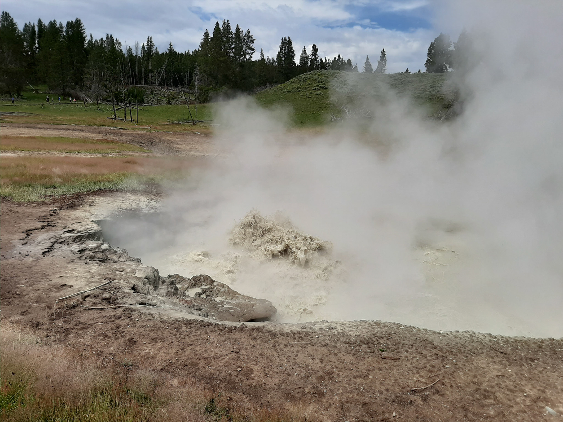 Mud volcano