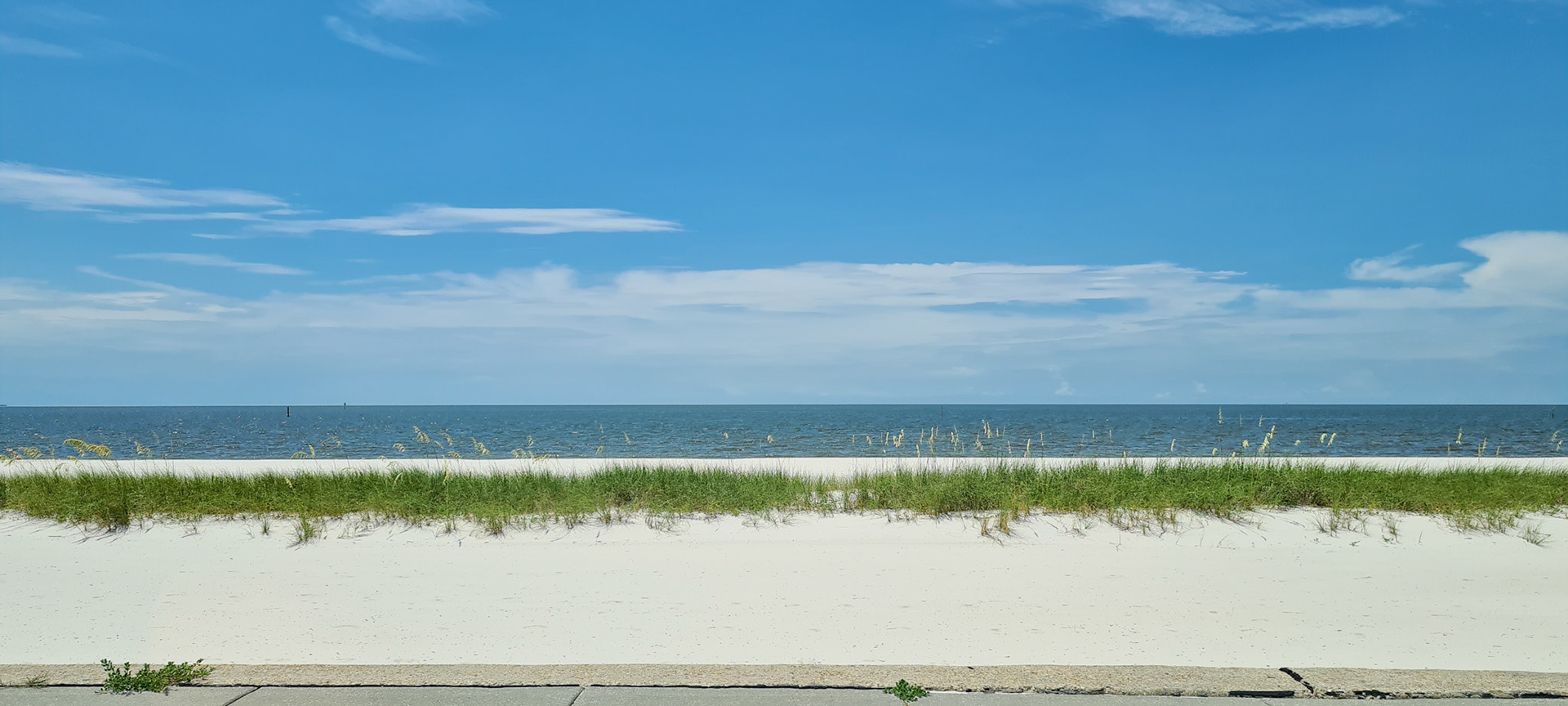 Stranden i Mississippi