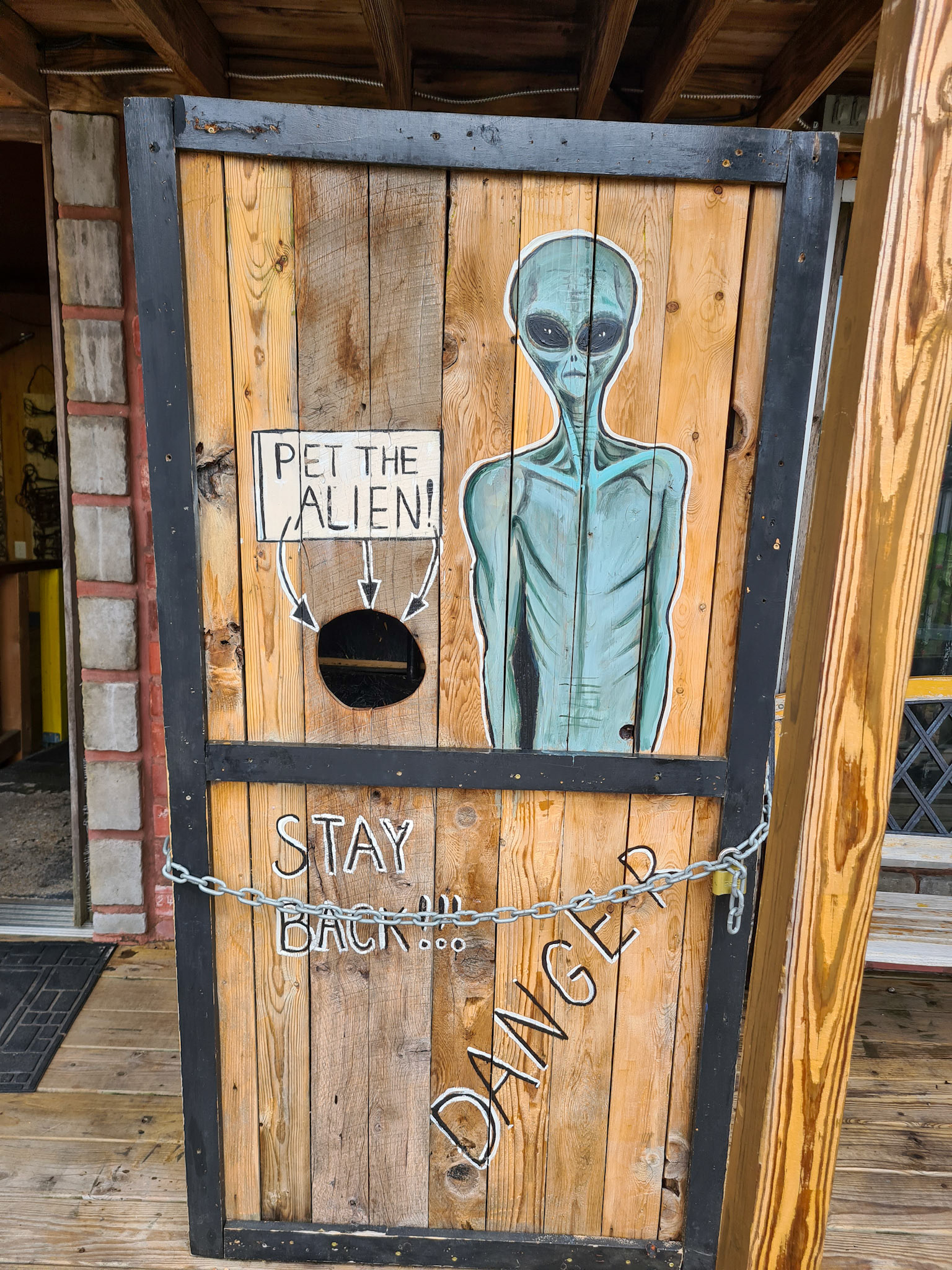 jeg har klappet en alien