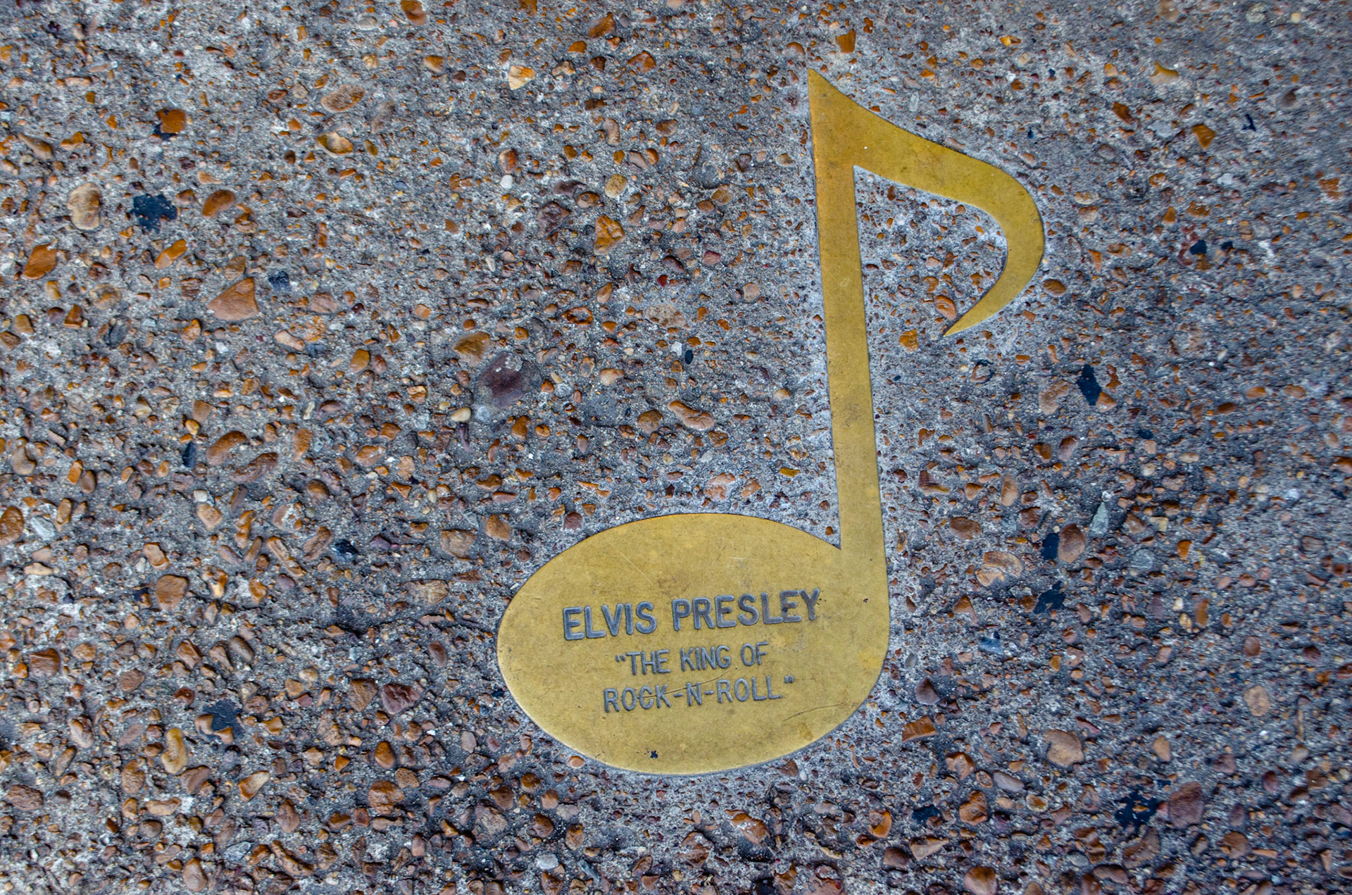 Memphis svar på Hollywoods walk of fame