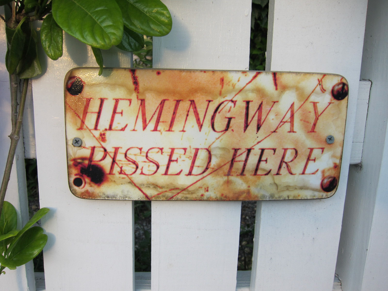 Alle i Key West kan bruge Hemingway til et eller andet....