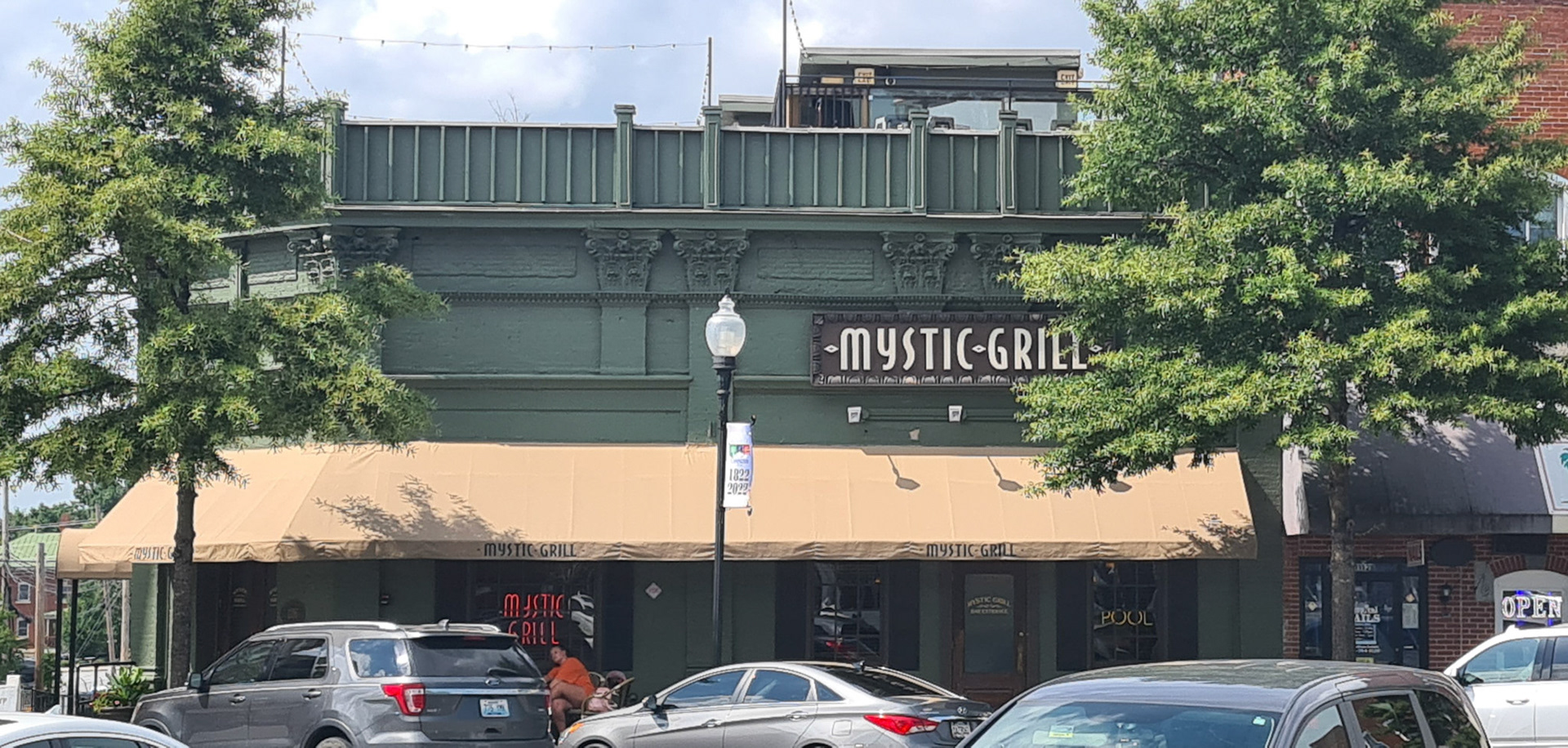 Mystic Grill - ja det hedder den også i virkeligheden.