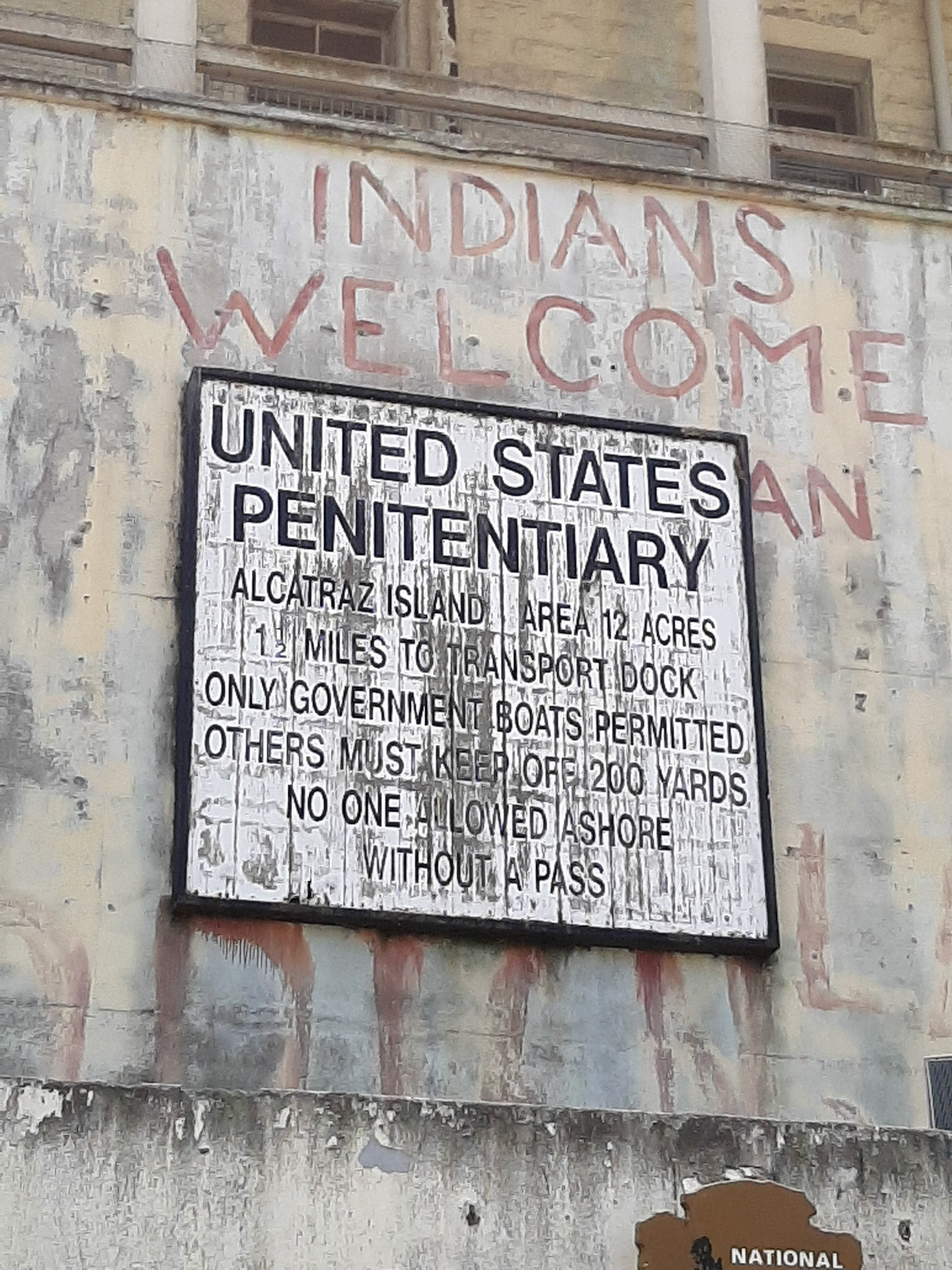 Alcatraz indgang