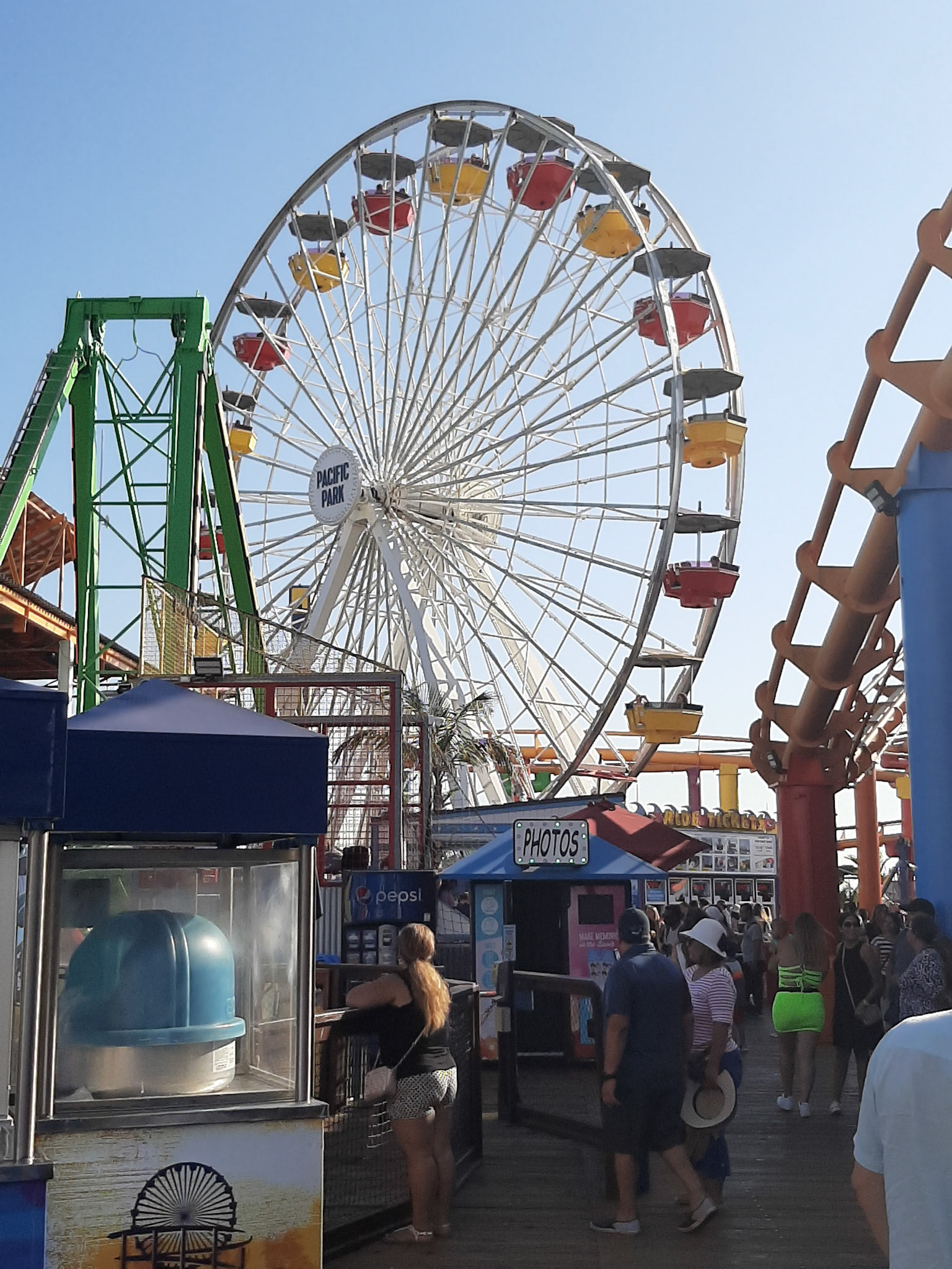Santa Monica Pier - Pacific park