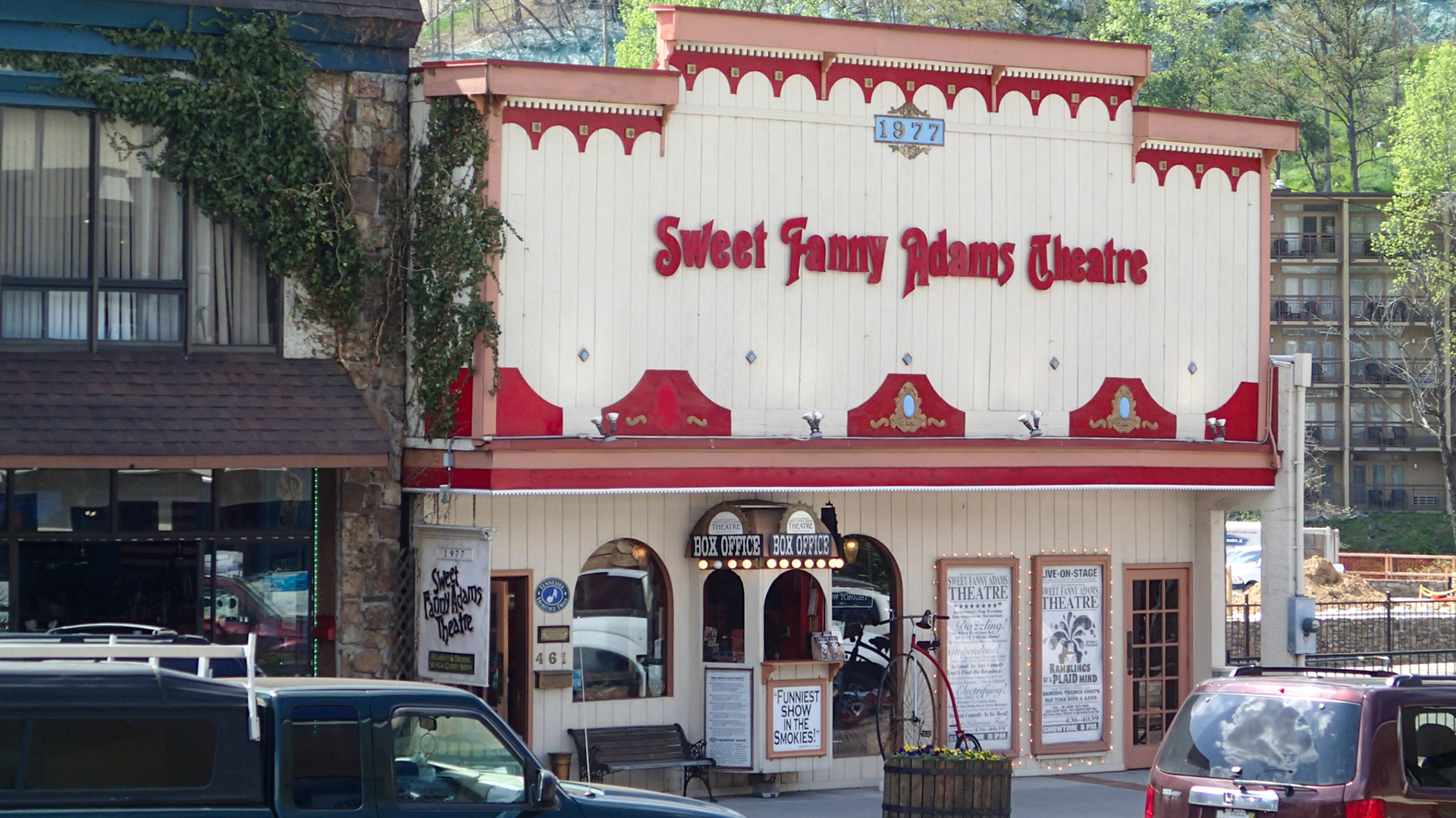 Fint lille teater i Gatlinburg