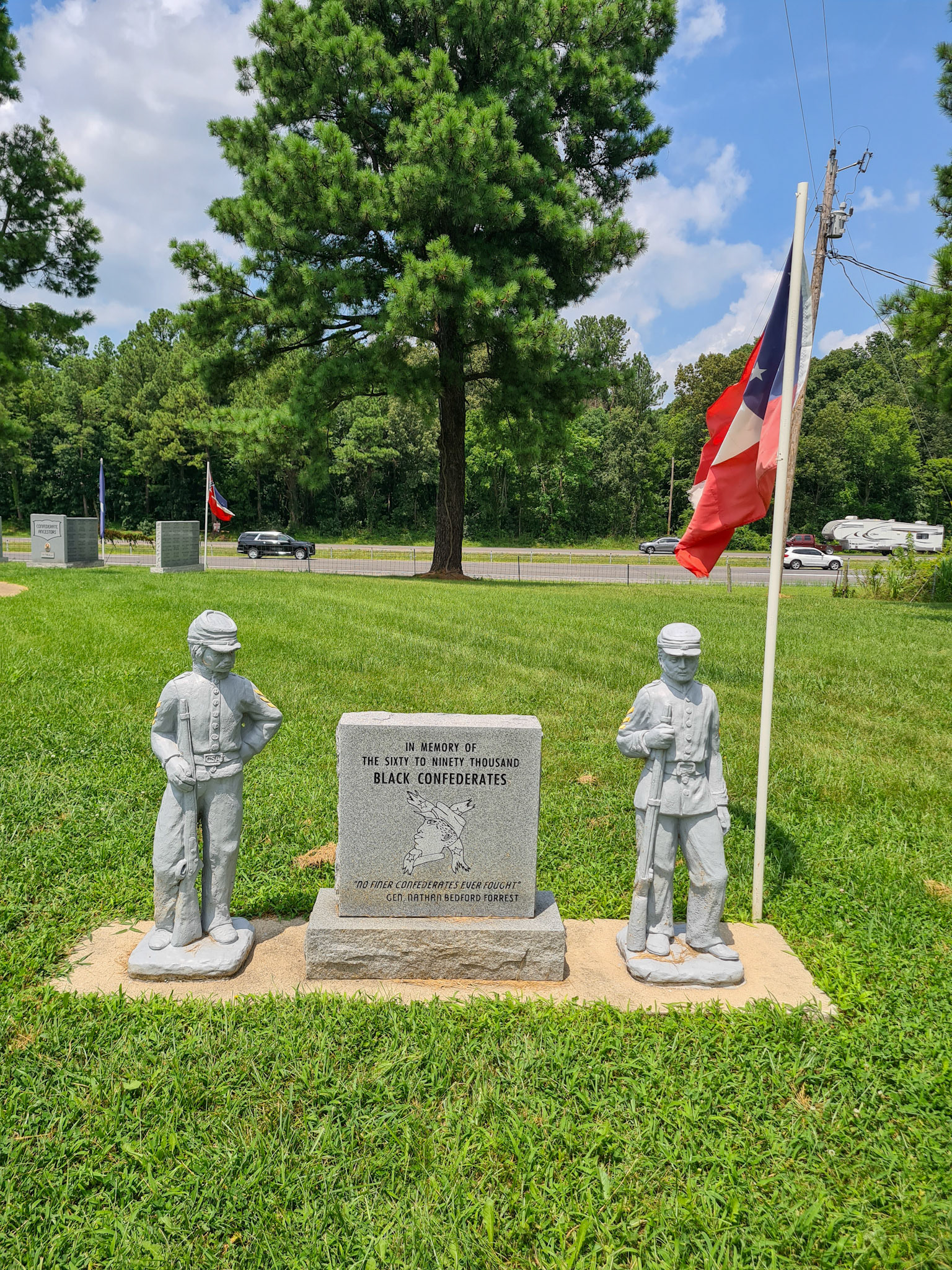 Memorial for 1864 black confederates