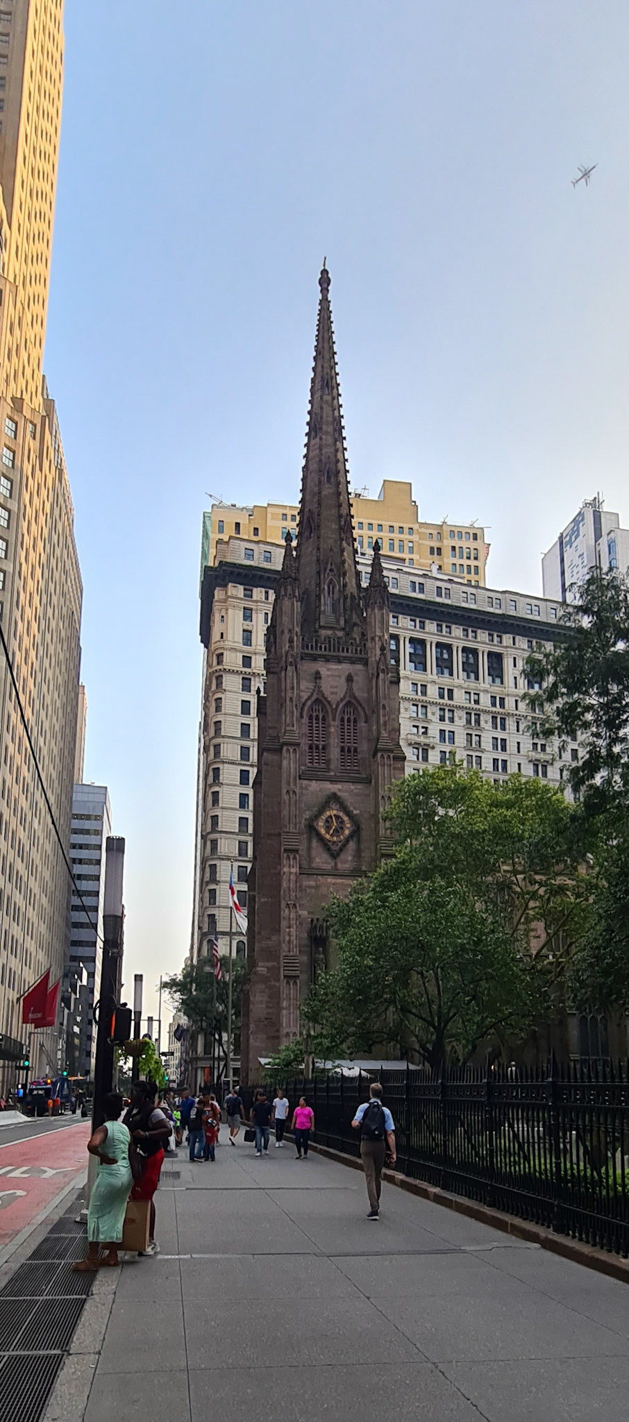 Trinity church hvor Hamilton og Eliza ligger begravet