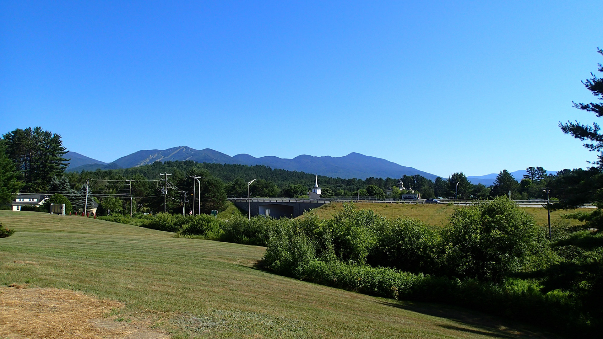 Udsigt fra White mountain Inn