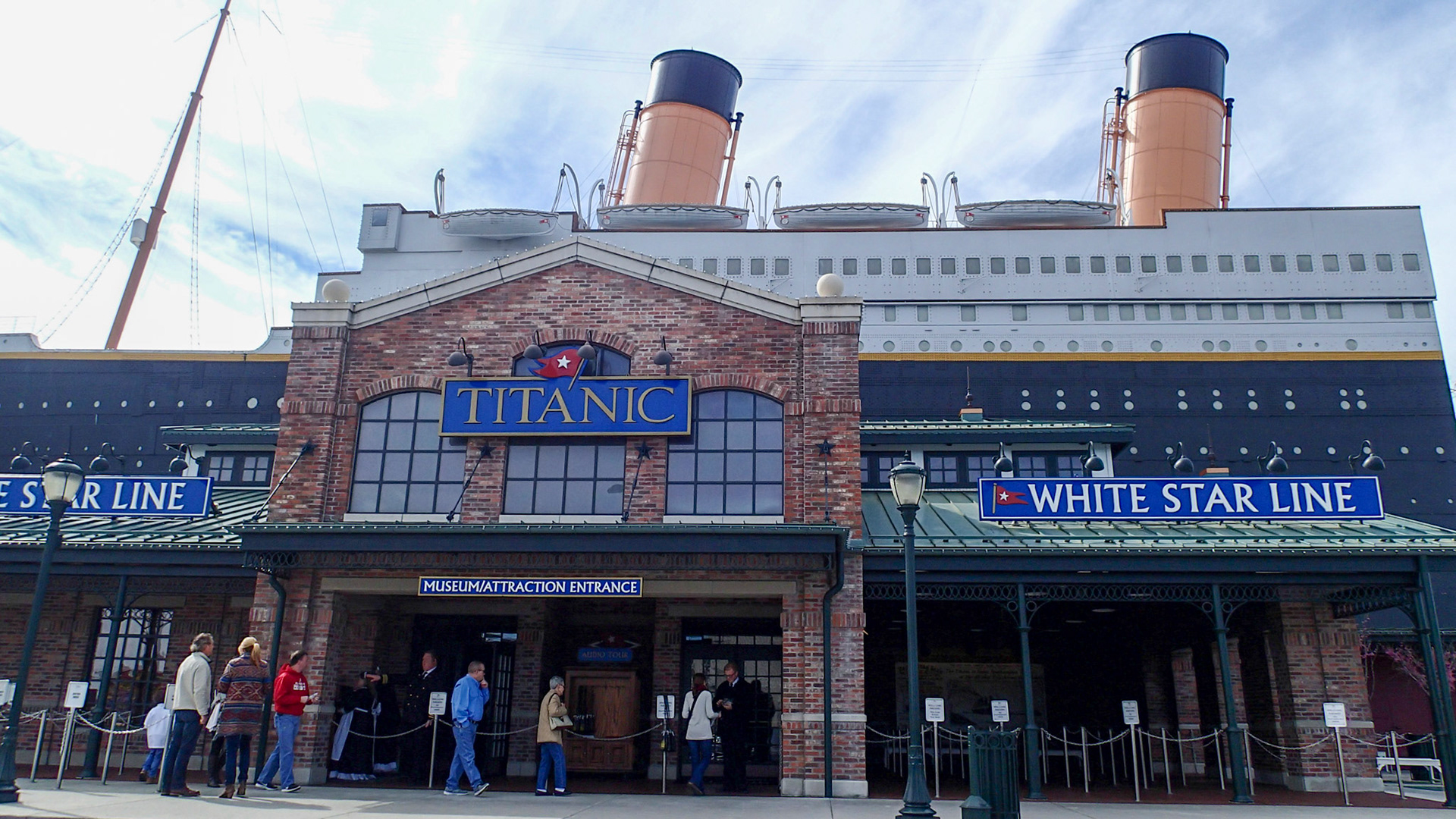 Titanic museet - super flot
