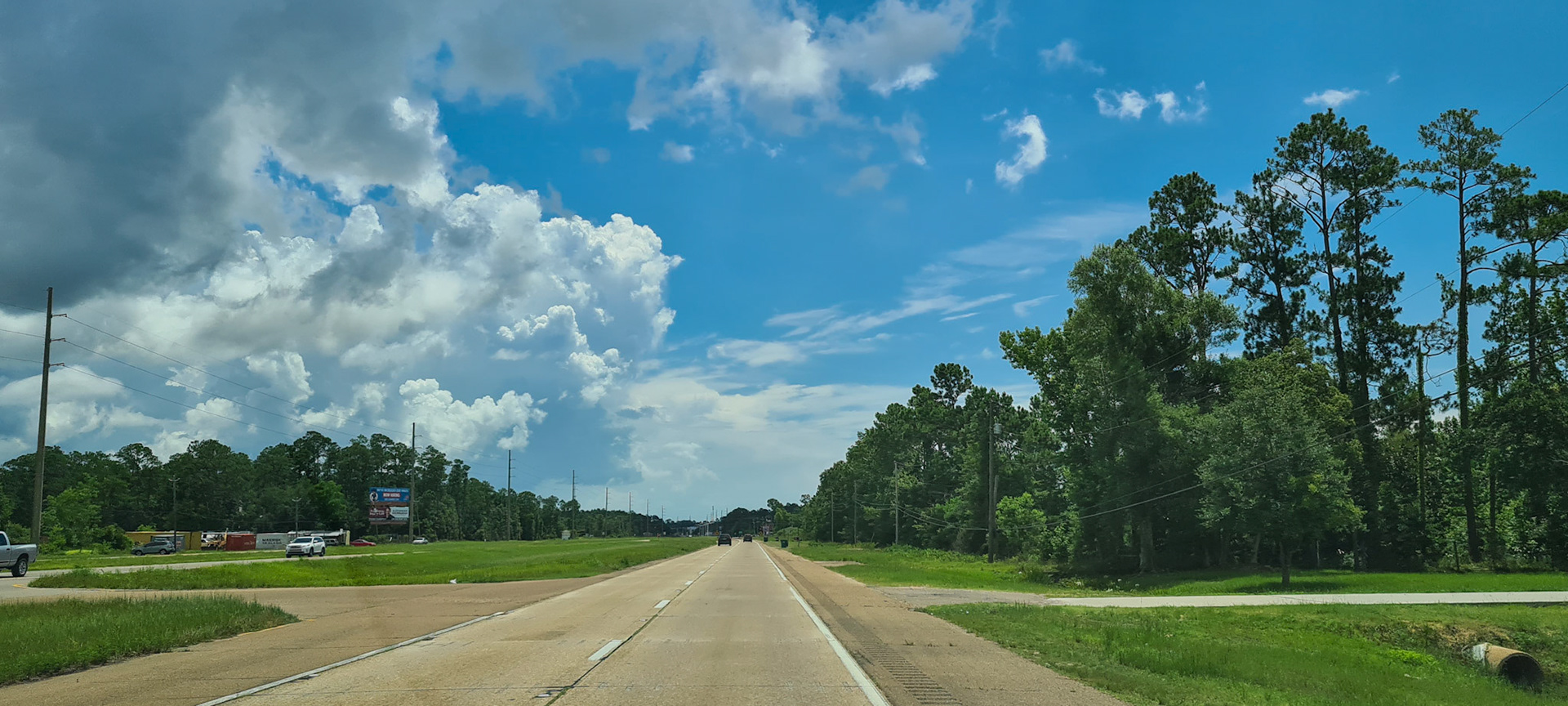 On the road