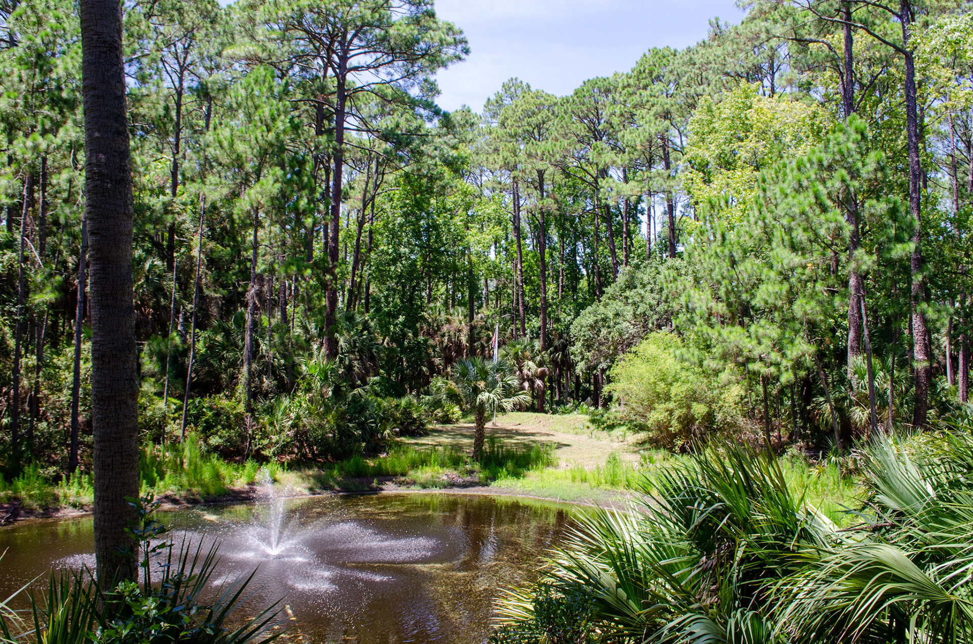 Hunting island ved visitor information