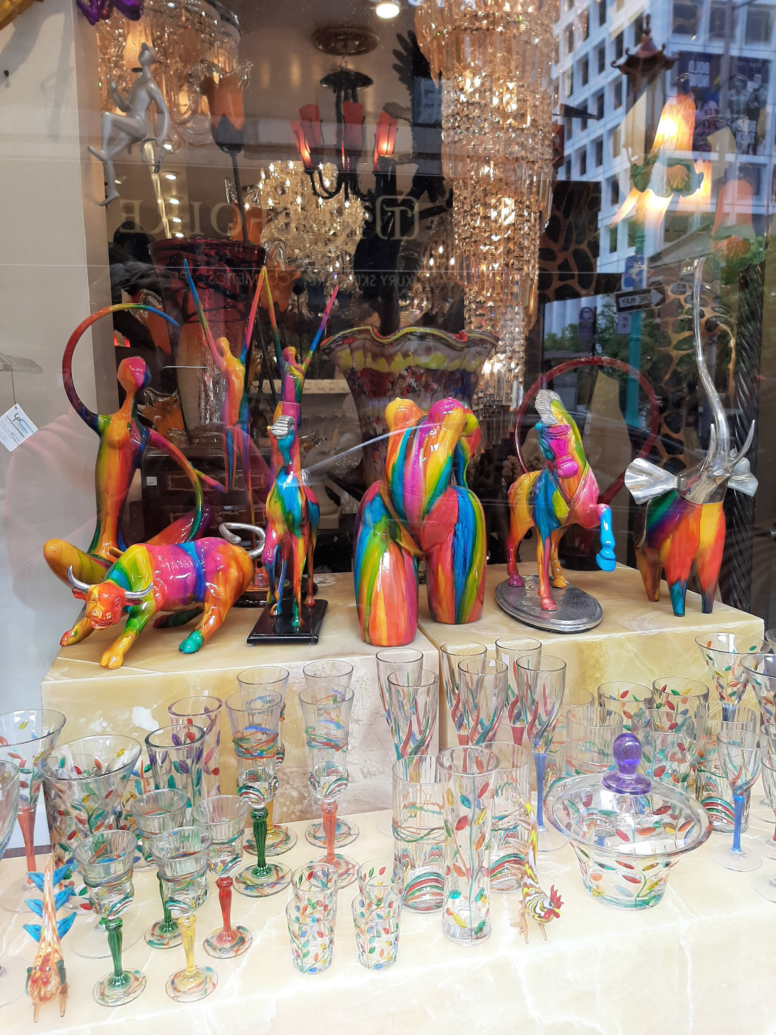 Kitched butik i Chinatown