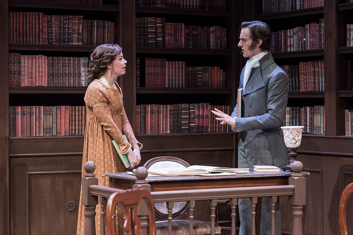 Mary Bennet in Miss Bennet photo by David Bazemore