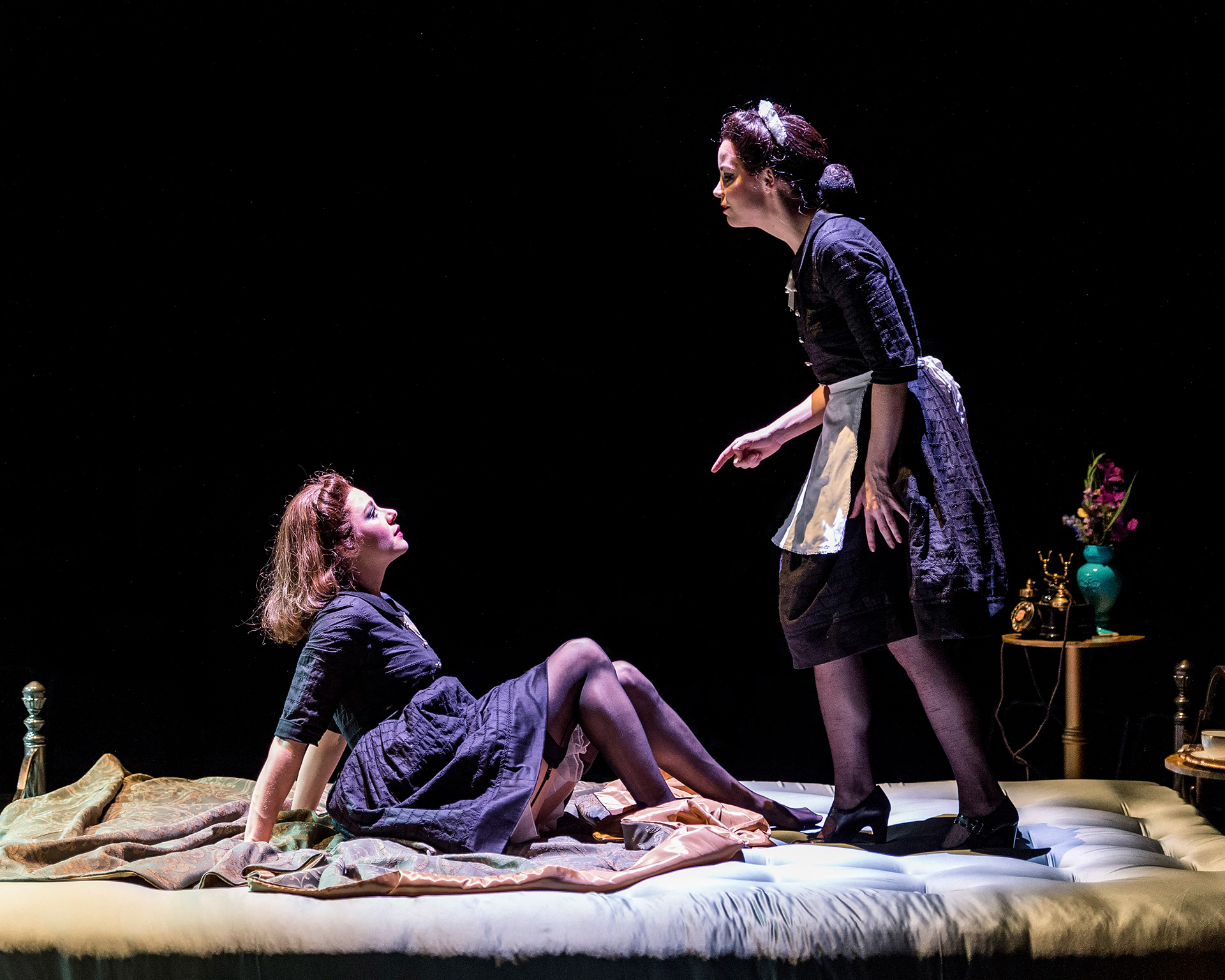 Solange in The Maids photo by Craig Schwartz