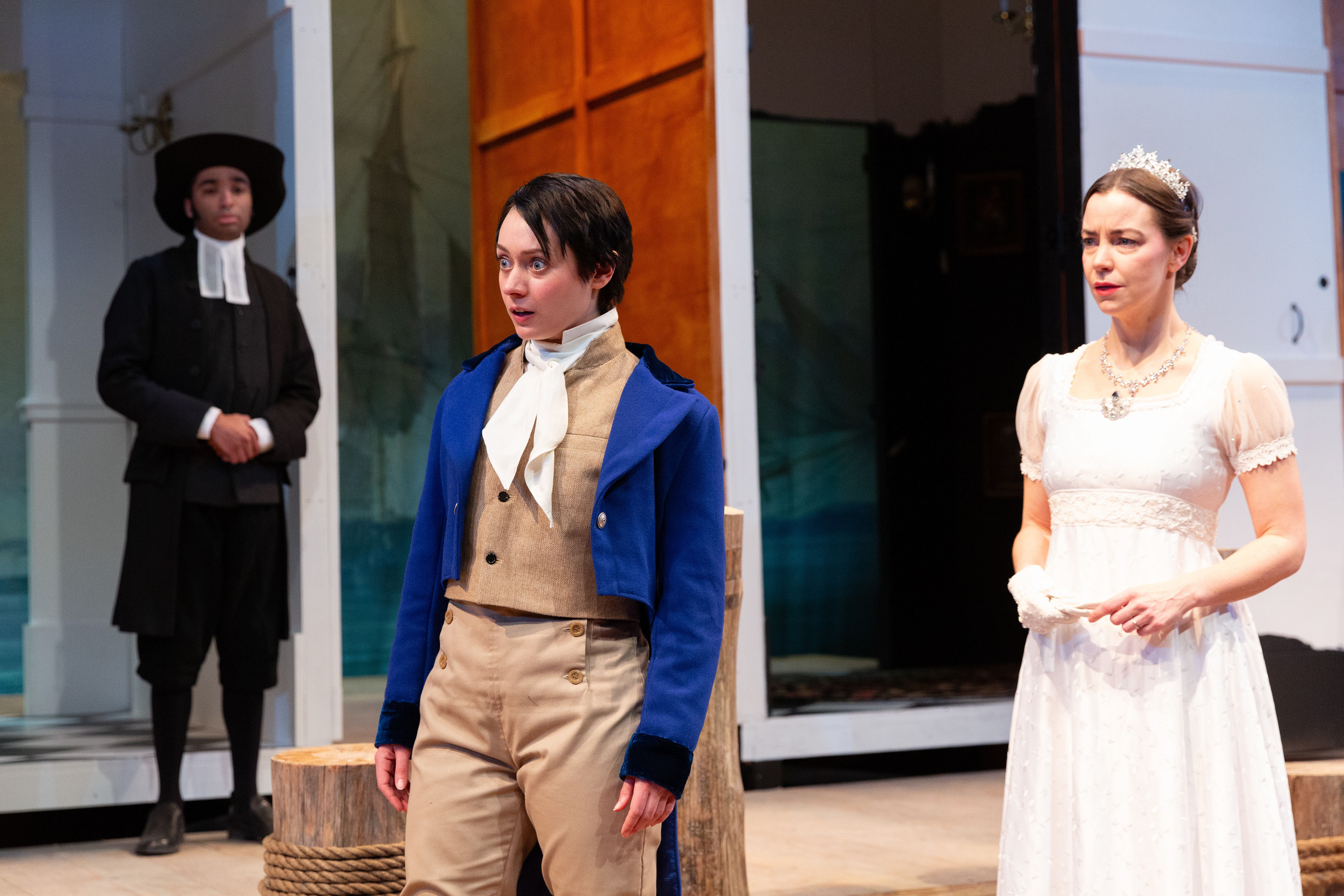 Olivia in Twelfth Night photo by Cat Laine