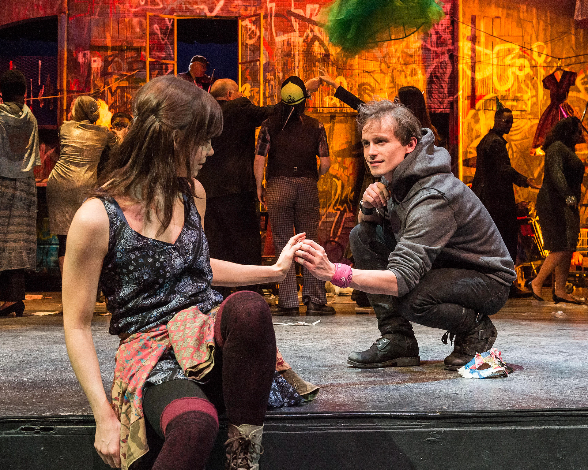 Juliet in Romeo & Juliet photo by Craig Schwartz