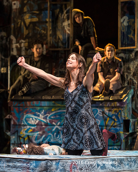 Juliet in Romeo & Juliet photo by Craig Schwartz