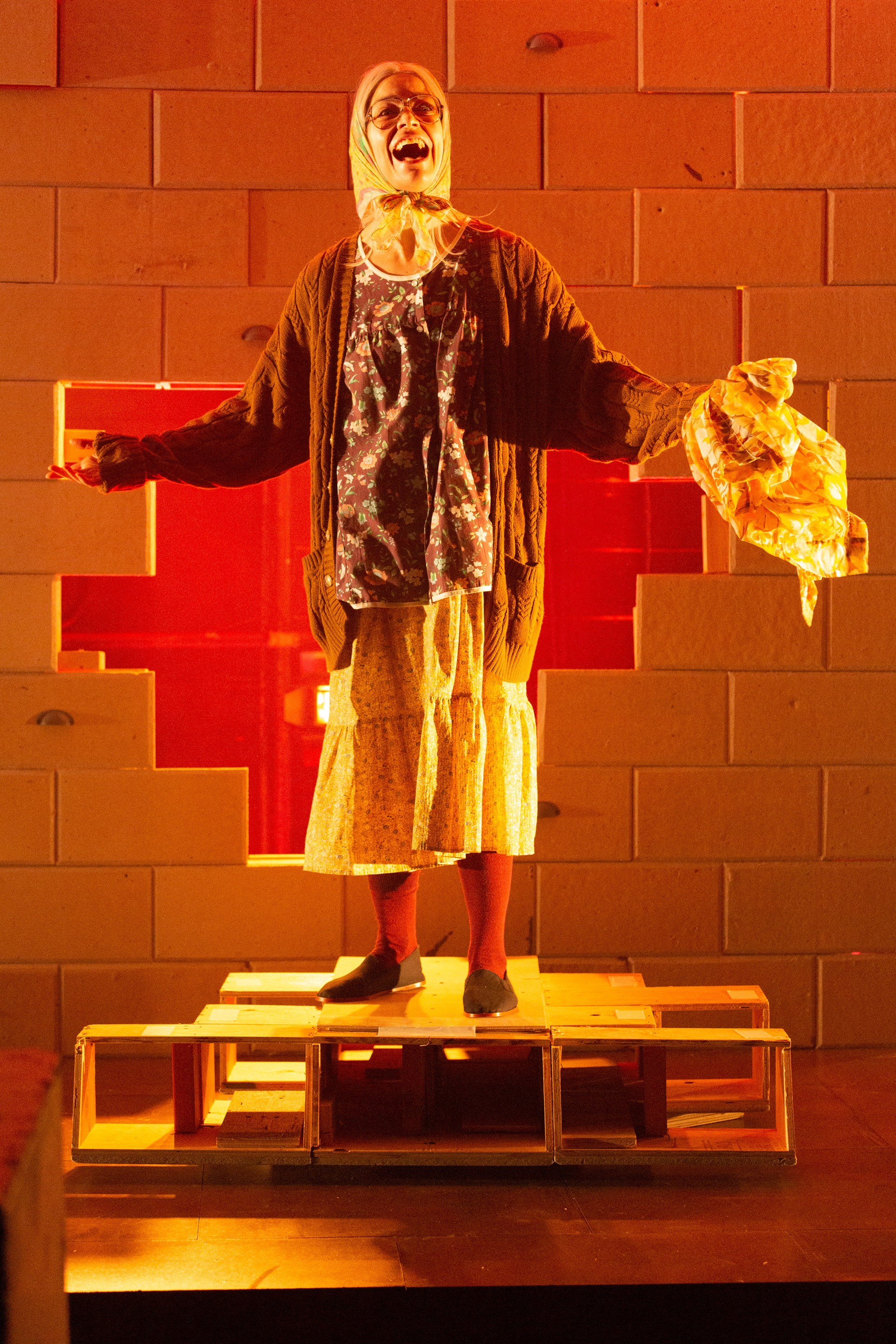 Yevgenia in Describe The Night photo by Cat Laine