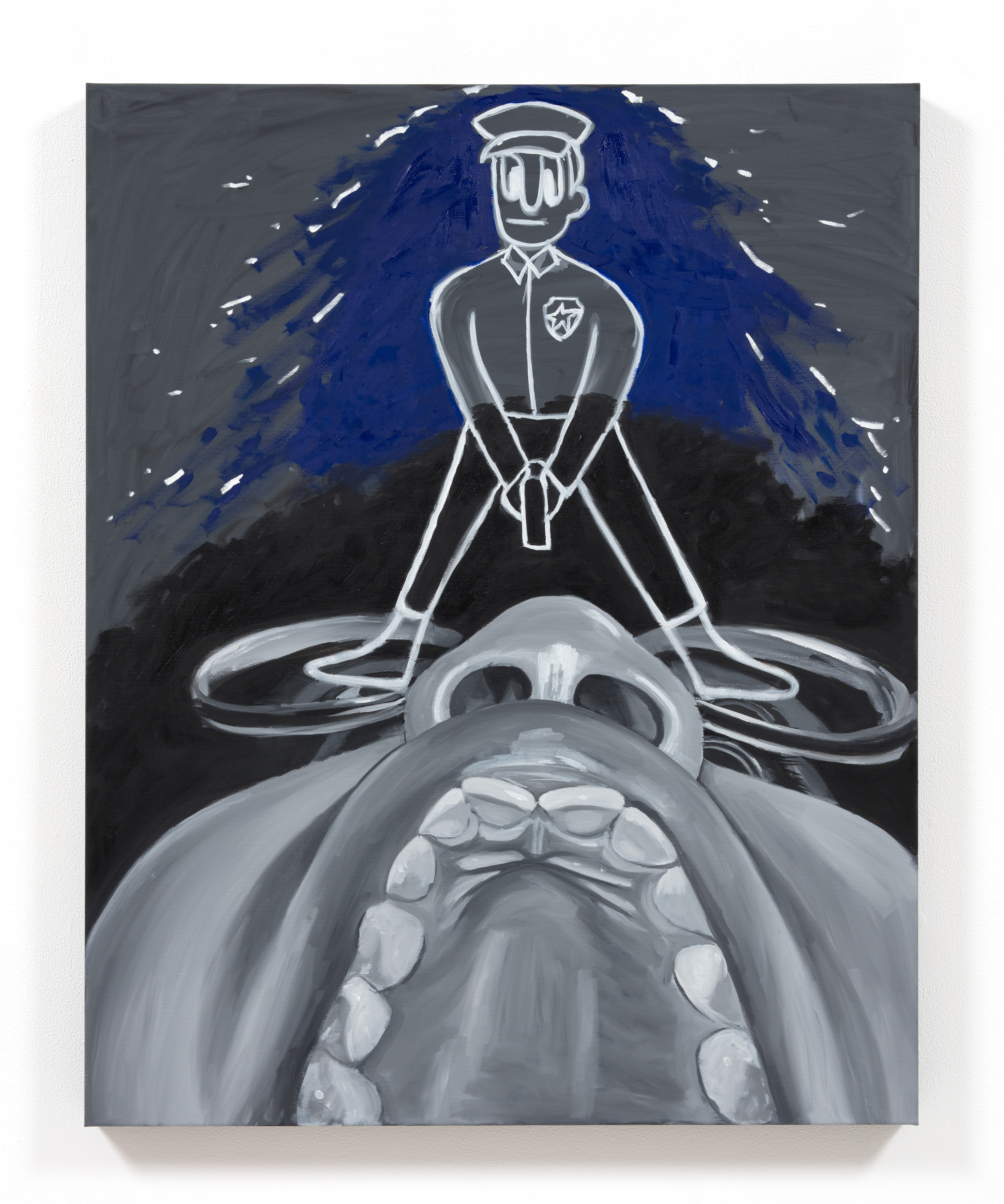 Nightmare 3 Oil on canvas, 39 3/8 x 31 1/2 inches (100 x 80 cm)