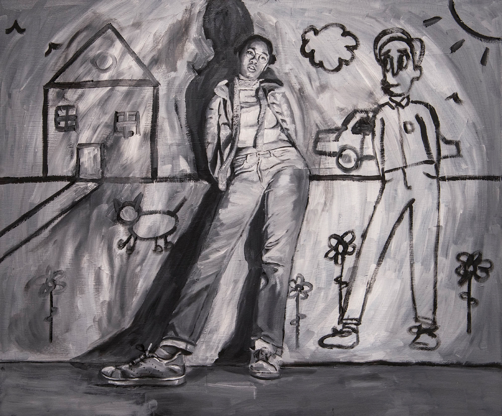 "Unfit" 2018 (20" x 30") Oil on Panel