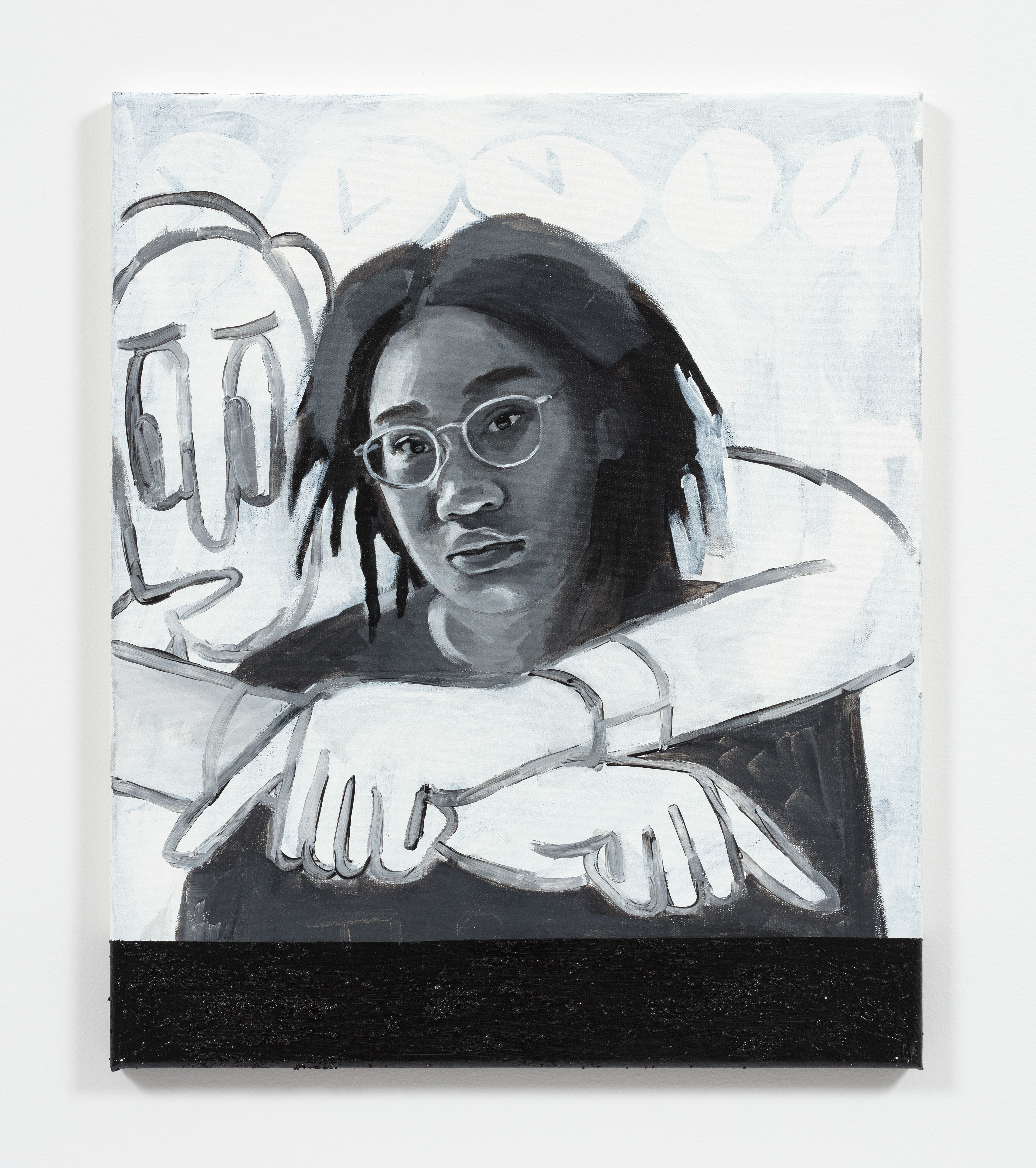 "How Much Longer Before I Finally Come Out to Myself?" 2022, Oil on Canvas, 50 x 60 cm 