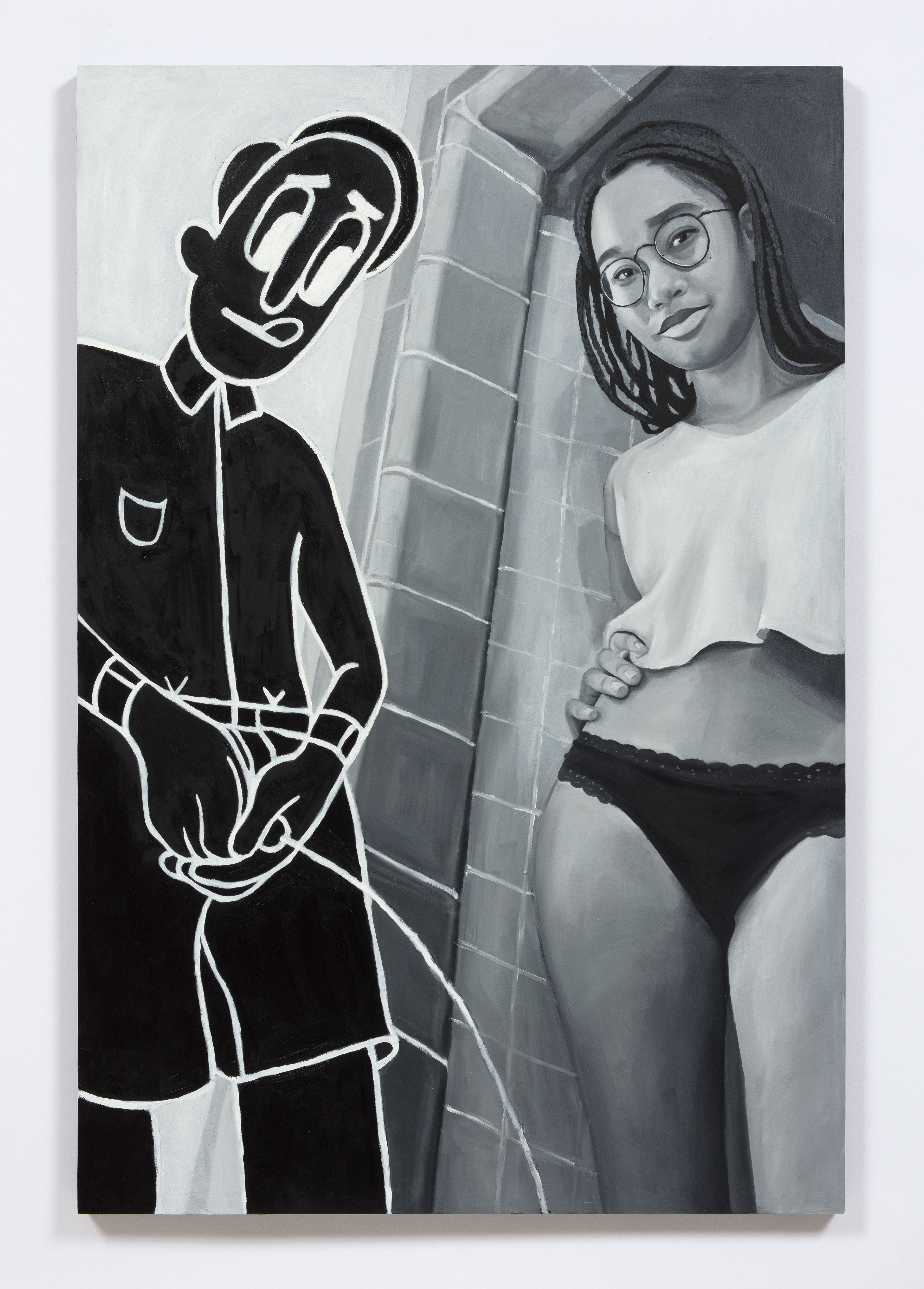 "Companion" Oil on Panel (24" x 36") 2019