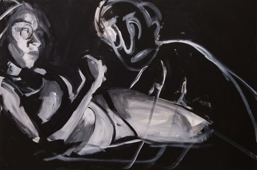 "Recurring Dream" 2018 (30"x40") Acrylic on Canvas