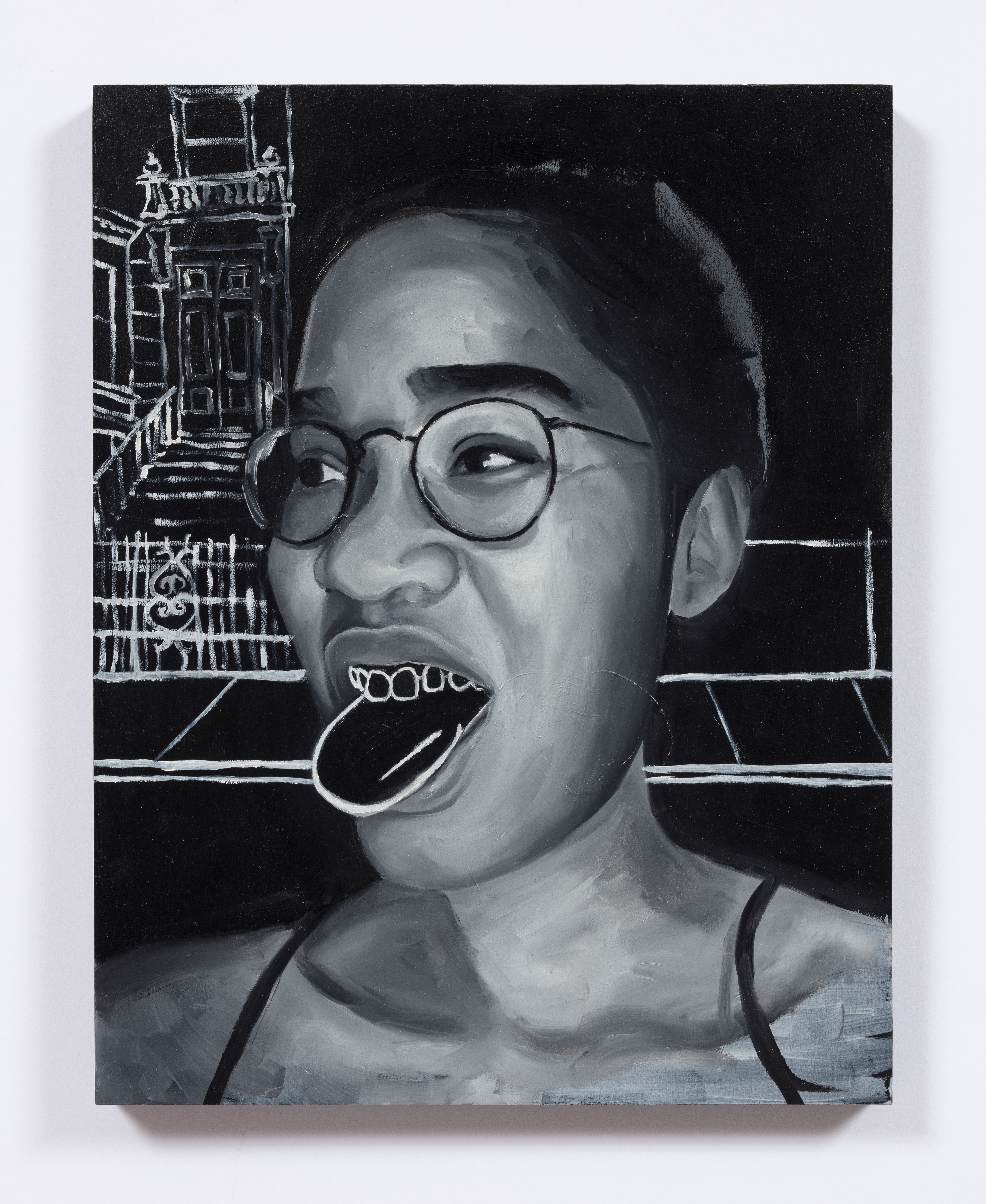 "Park Slope" Oil on Panel (14" x 11") 2019