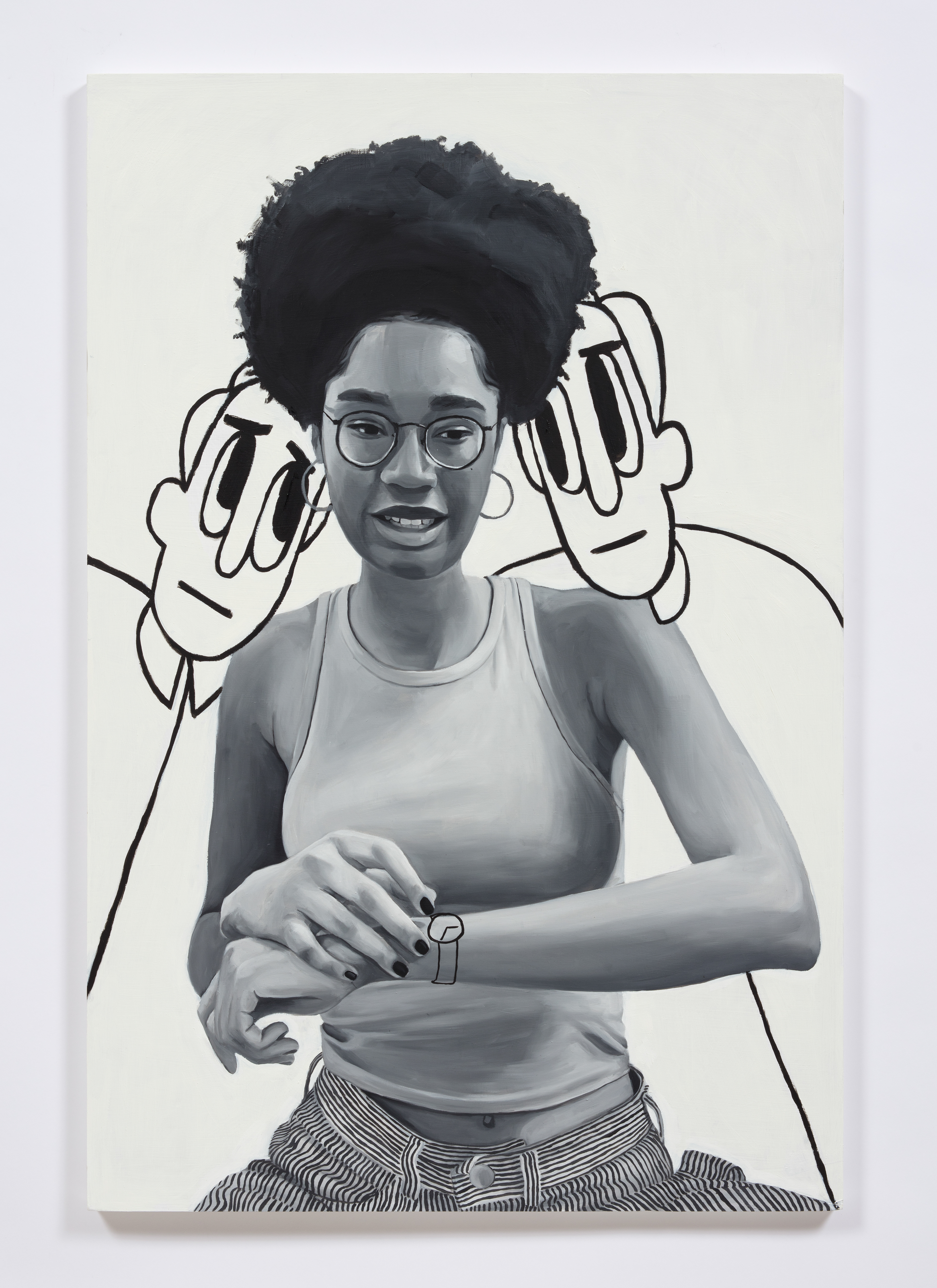 "Time Spent Avoiding the Eyes of Men" Oil on Panel (24" x 36") 2019