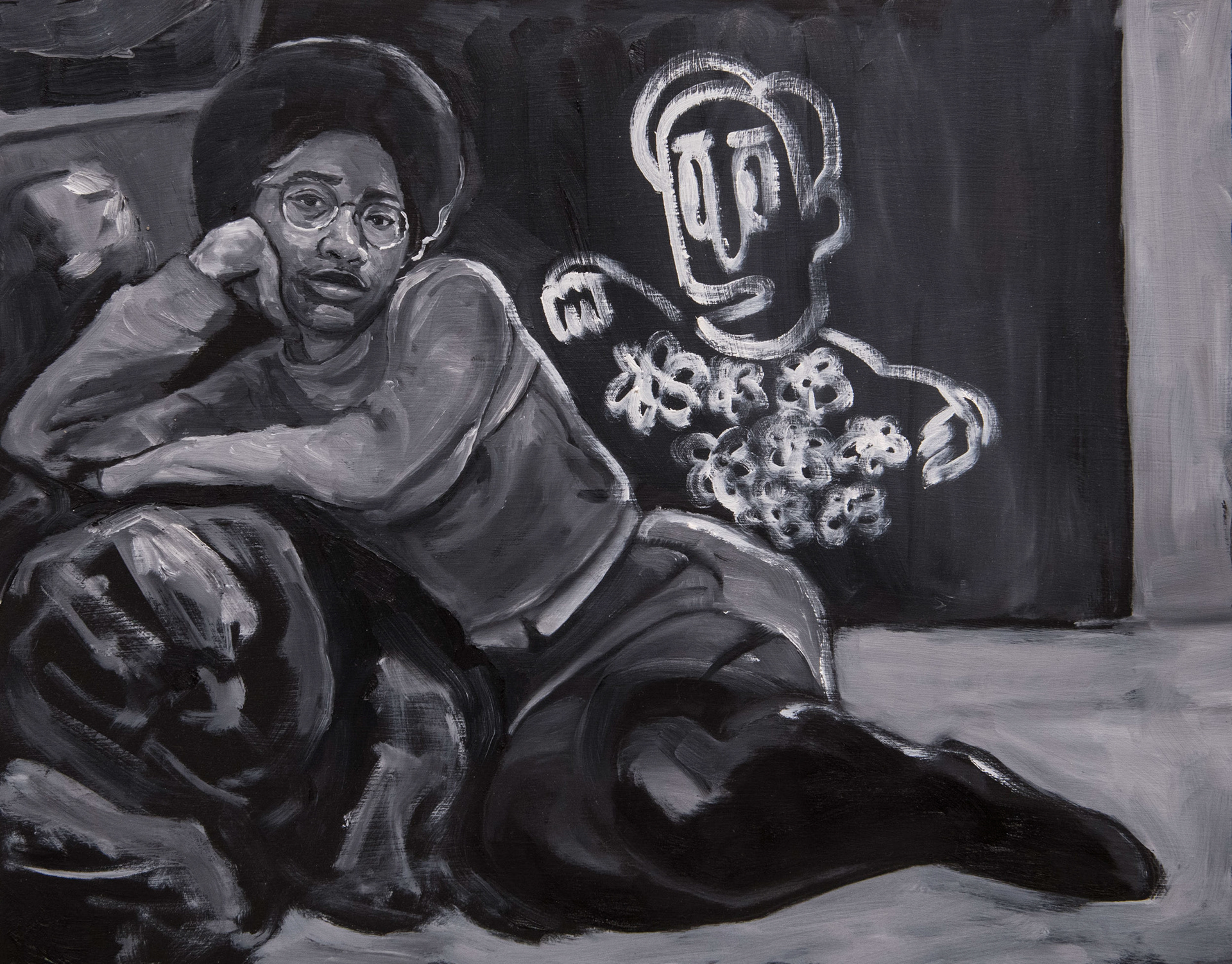 "Trash"  (16"x11") Oil on Panel