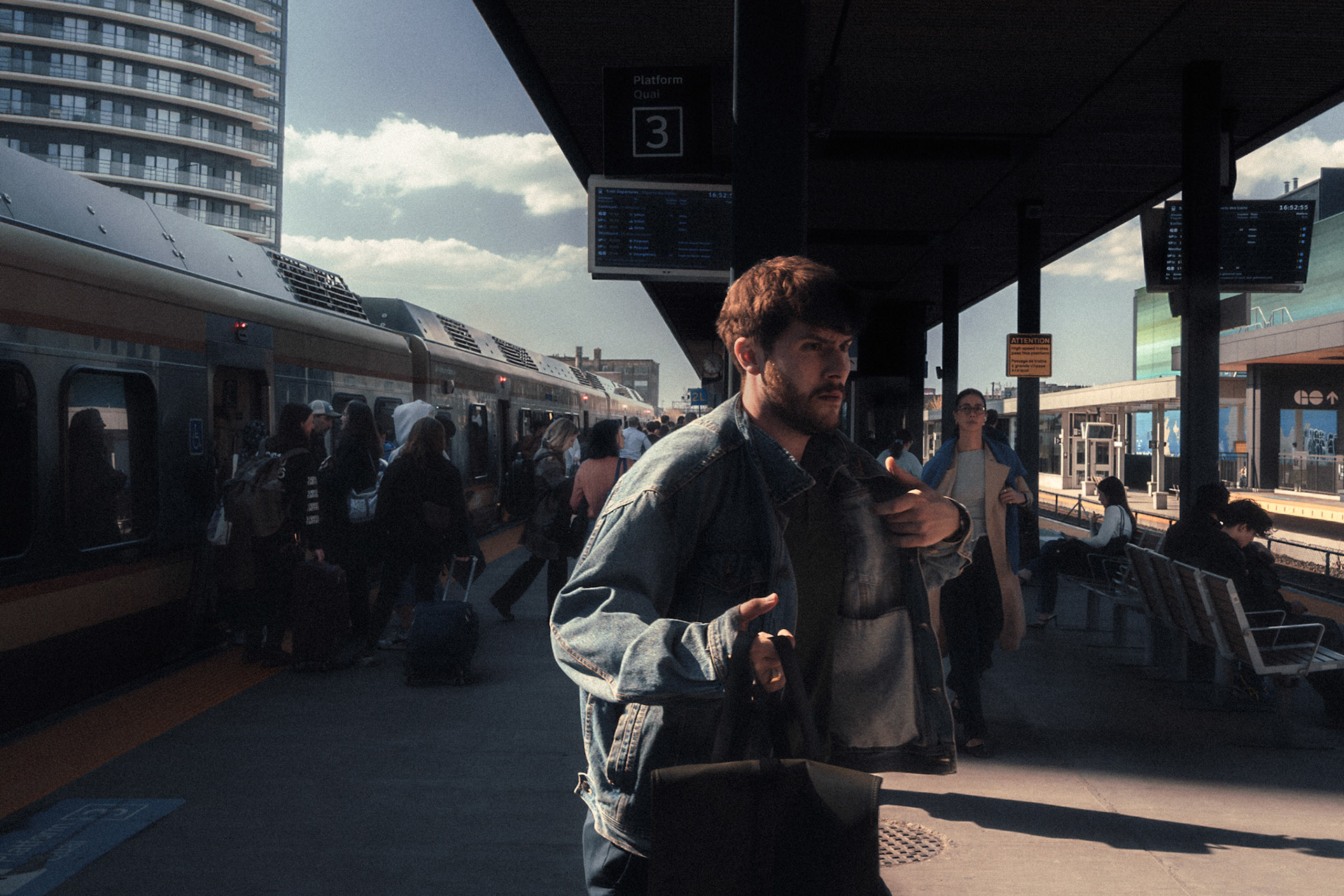 At Bloor Go Station