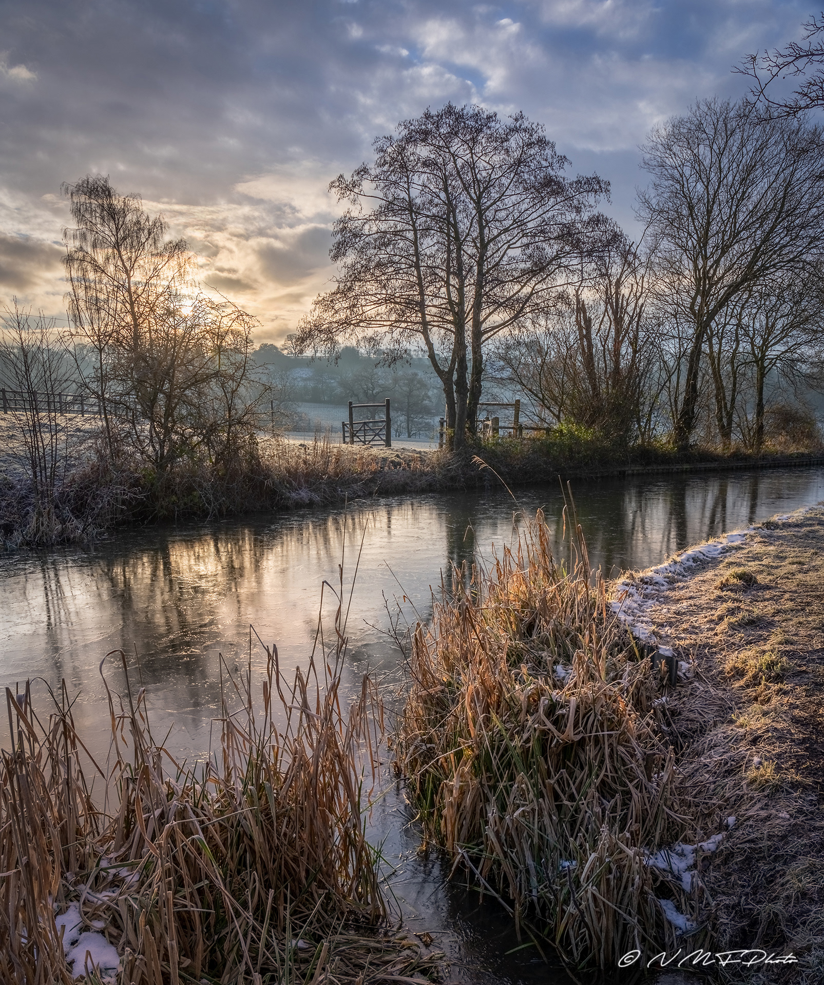 Early morning by the Canal - Marple