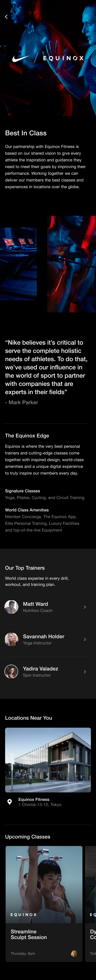 Partnership Page