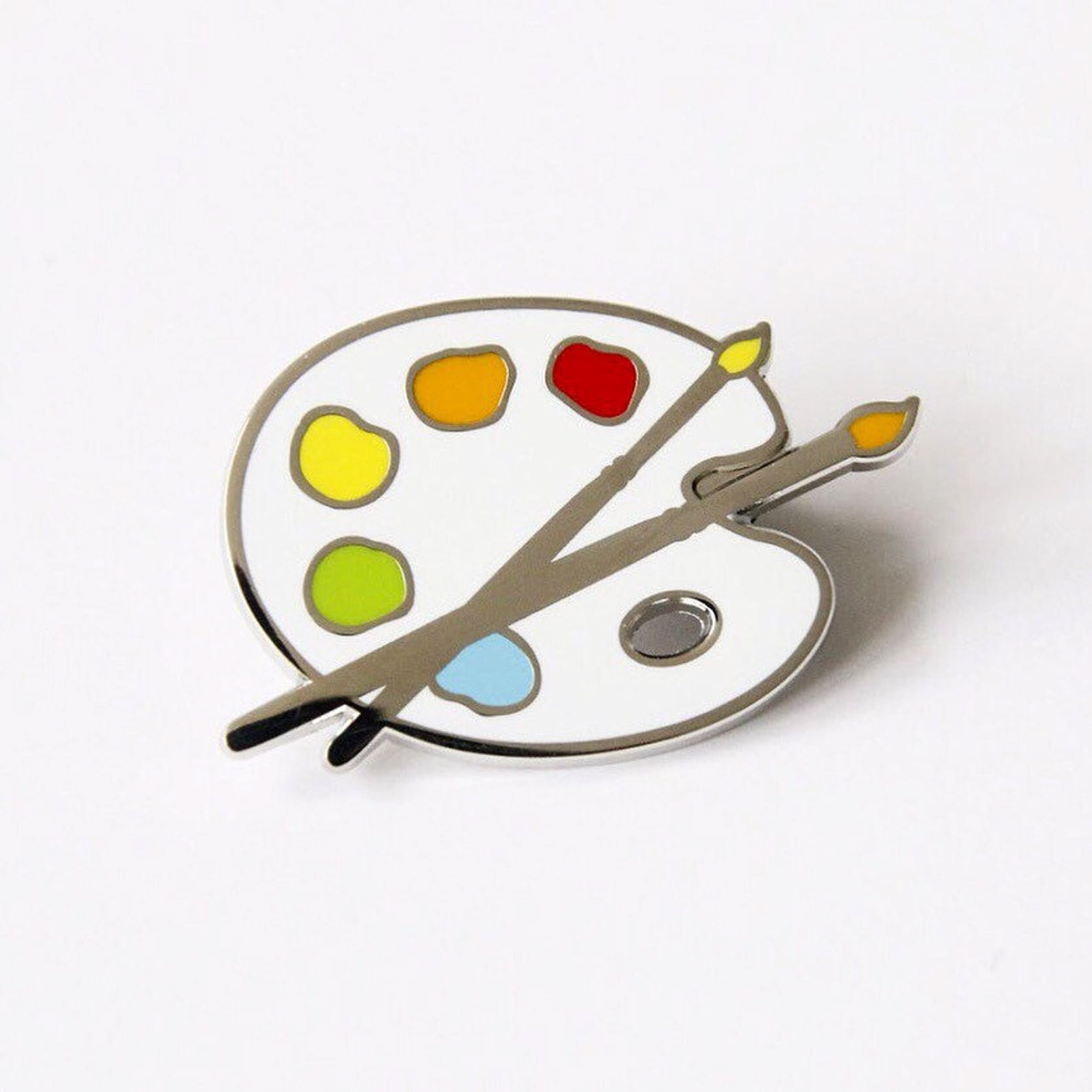 Paint Palette Enamel Pin