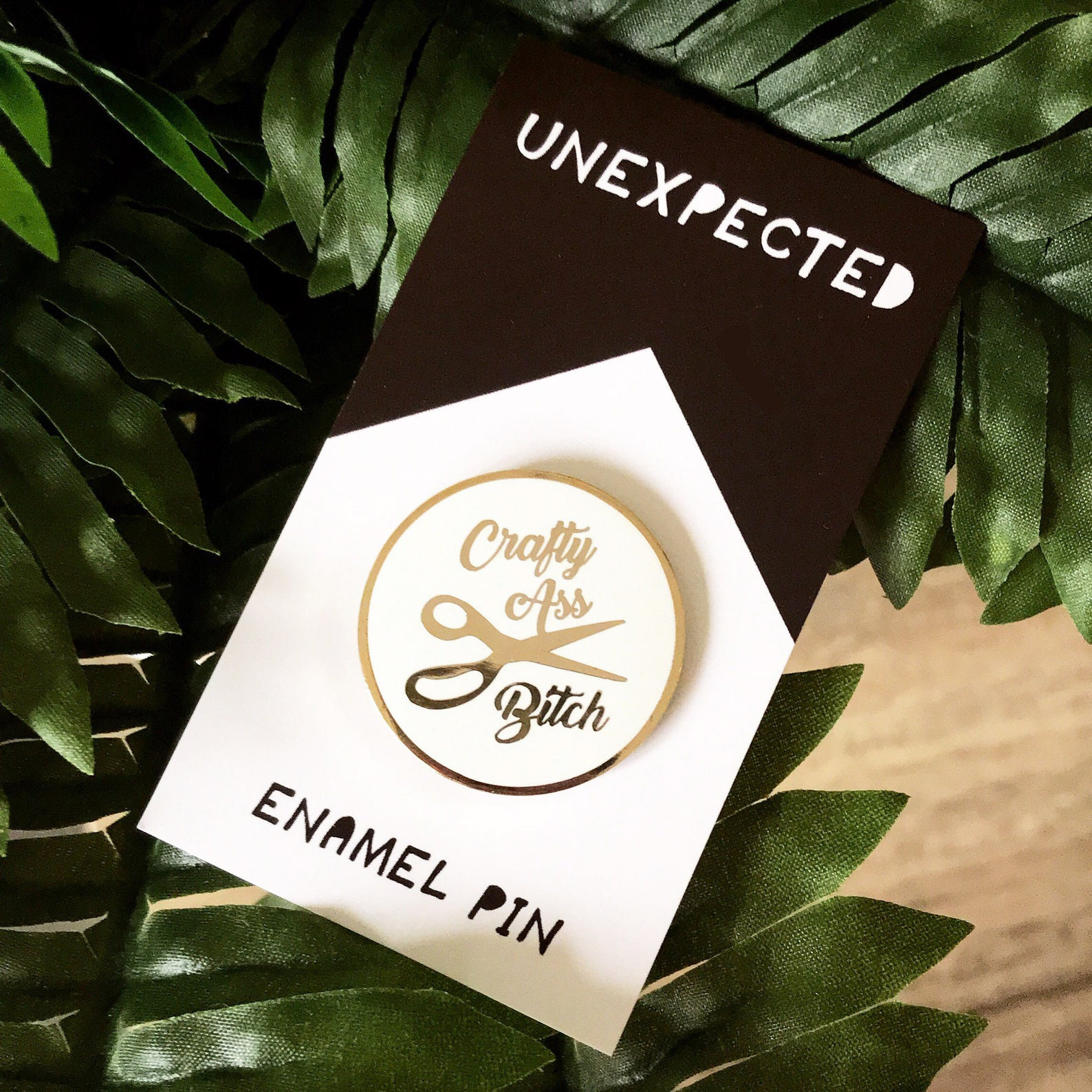 Crafty Ass Bitch Enamel Pin