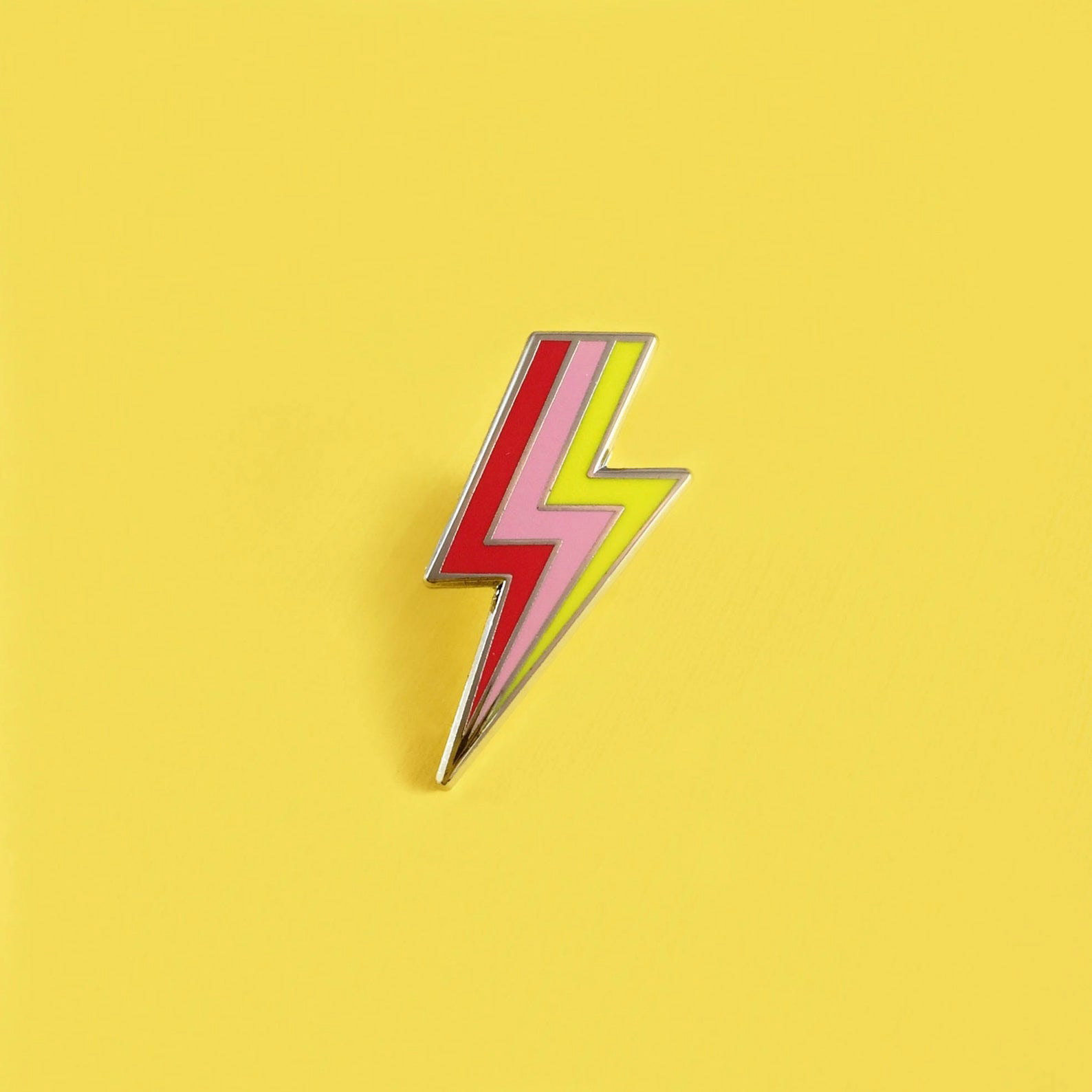 Lightning Bolt Enamel Pin