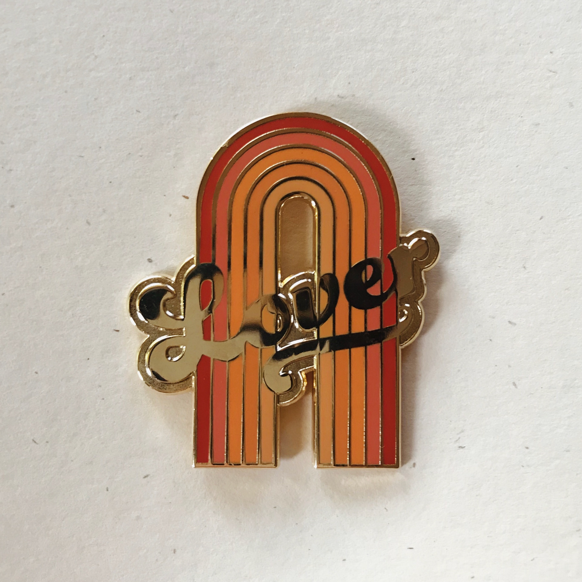 Lover Rainbow Enamel Pin